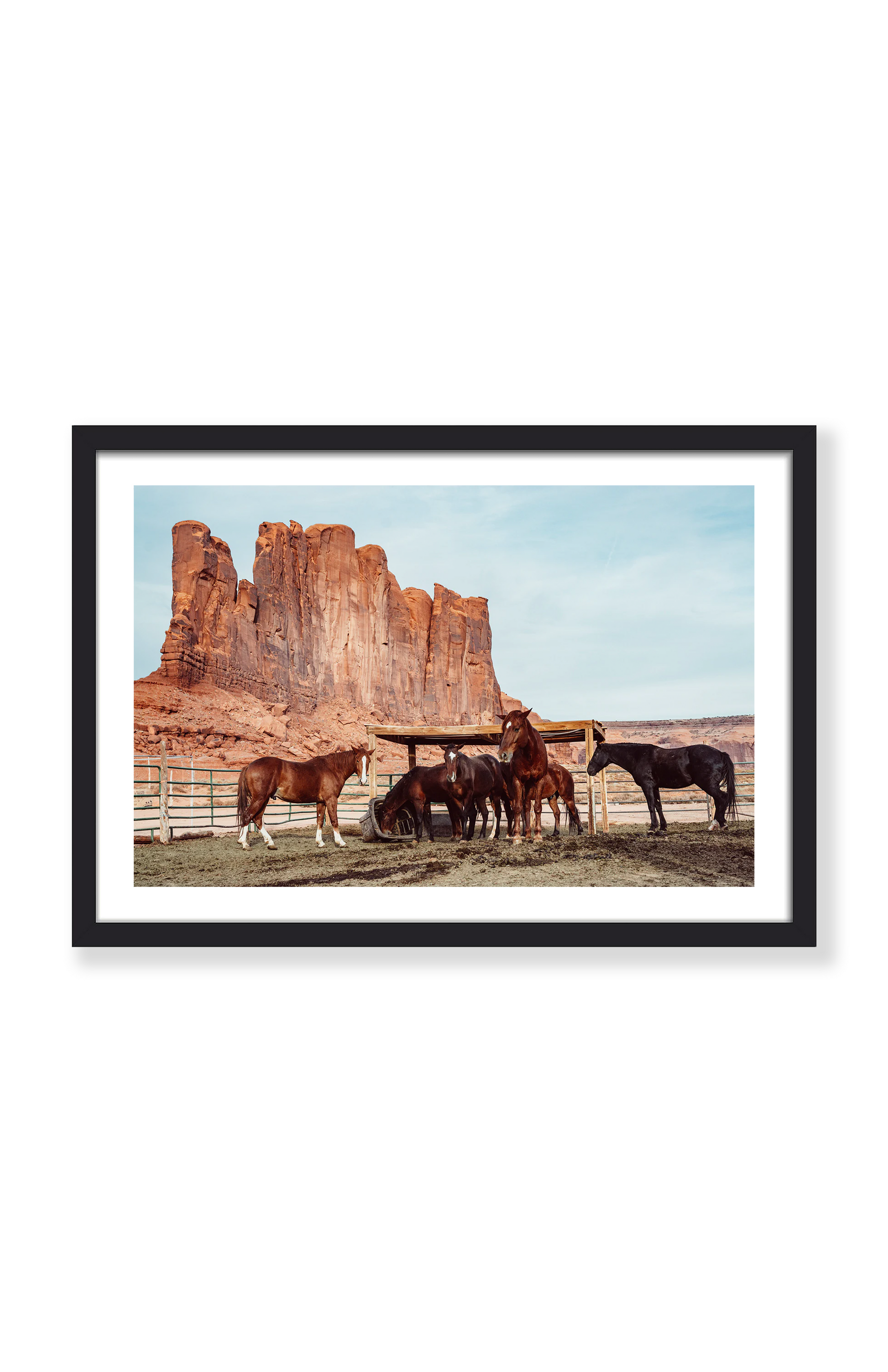 HORSES OF THE WILD WEST PRINT