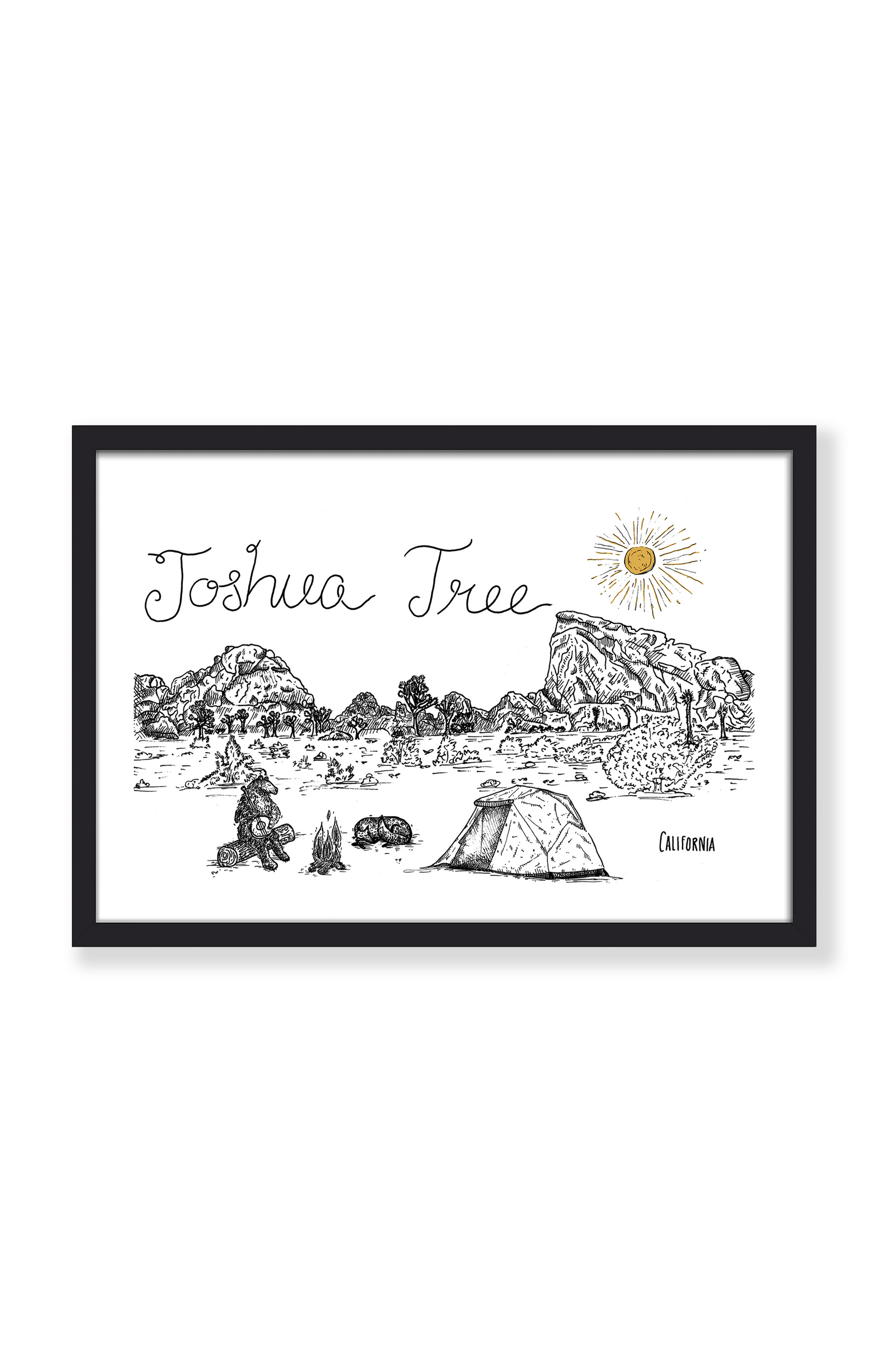 JOSHUA TREE - ILLUSTRATION PRINT