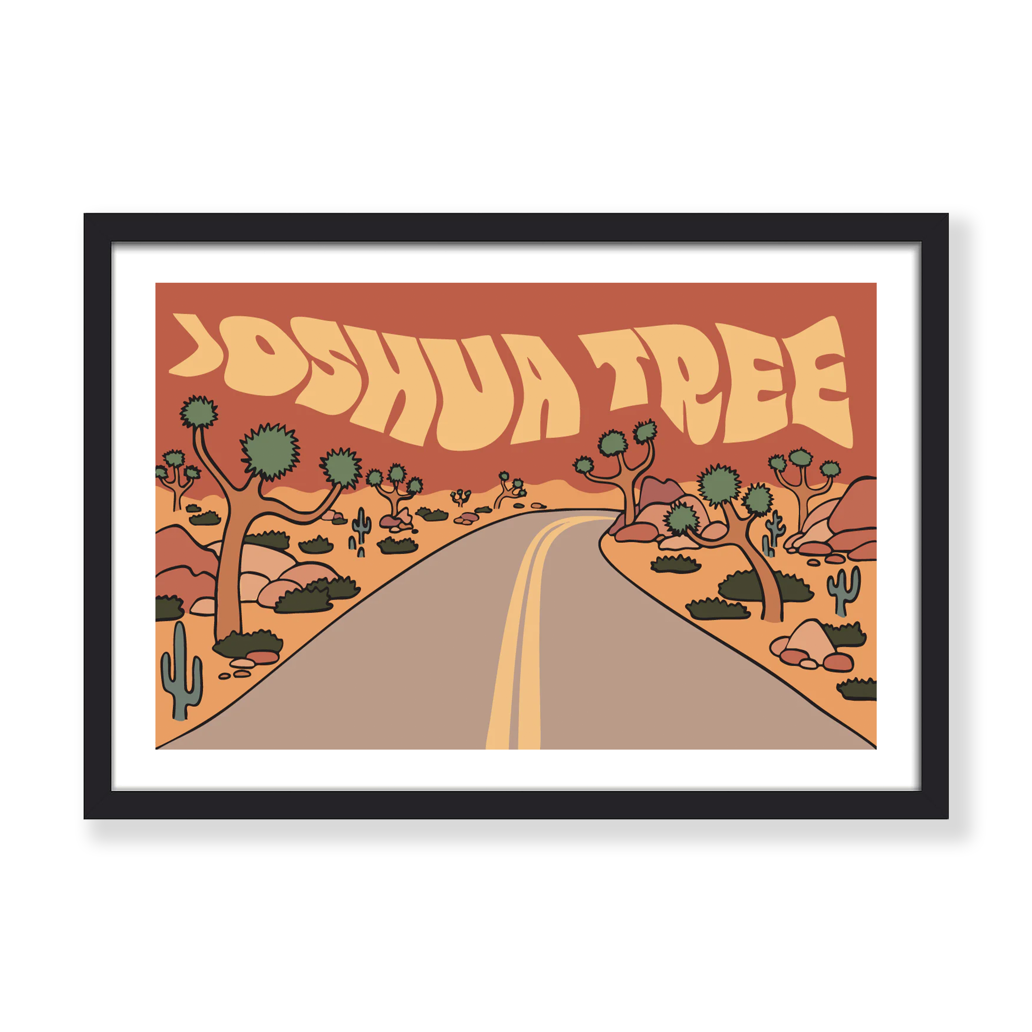 JOSHUA TREE ROAD TRIP PRINT