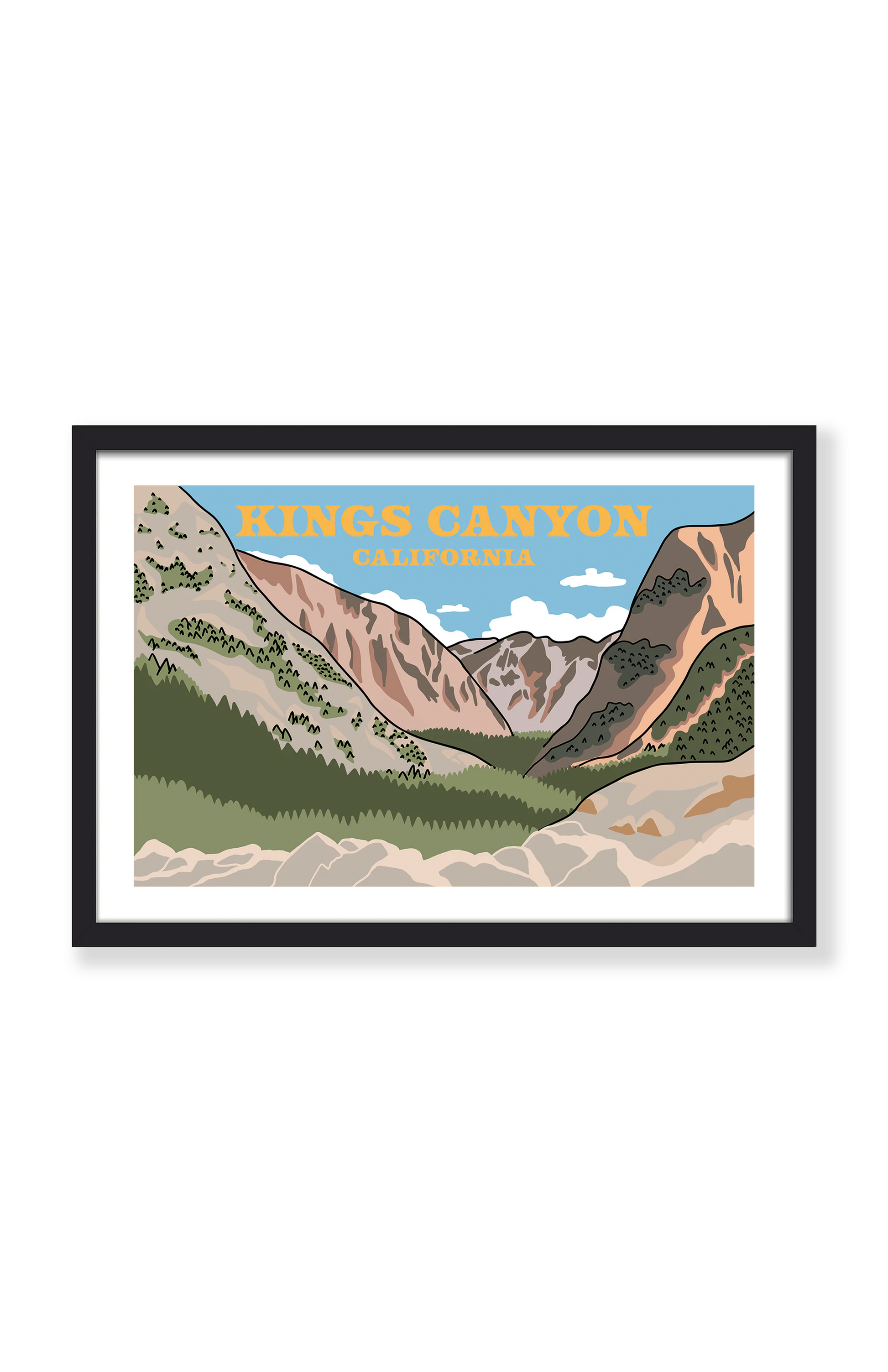 KINGS CANYON PRINT