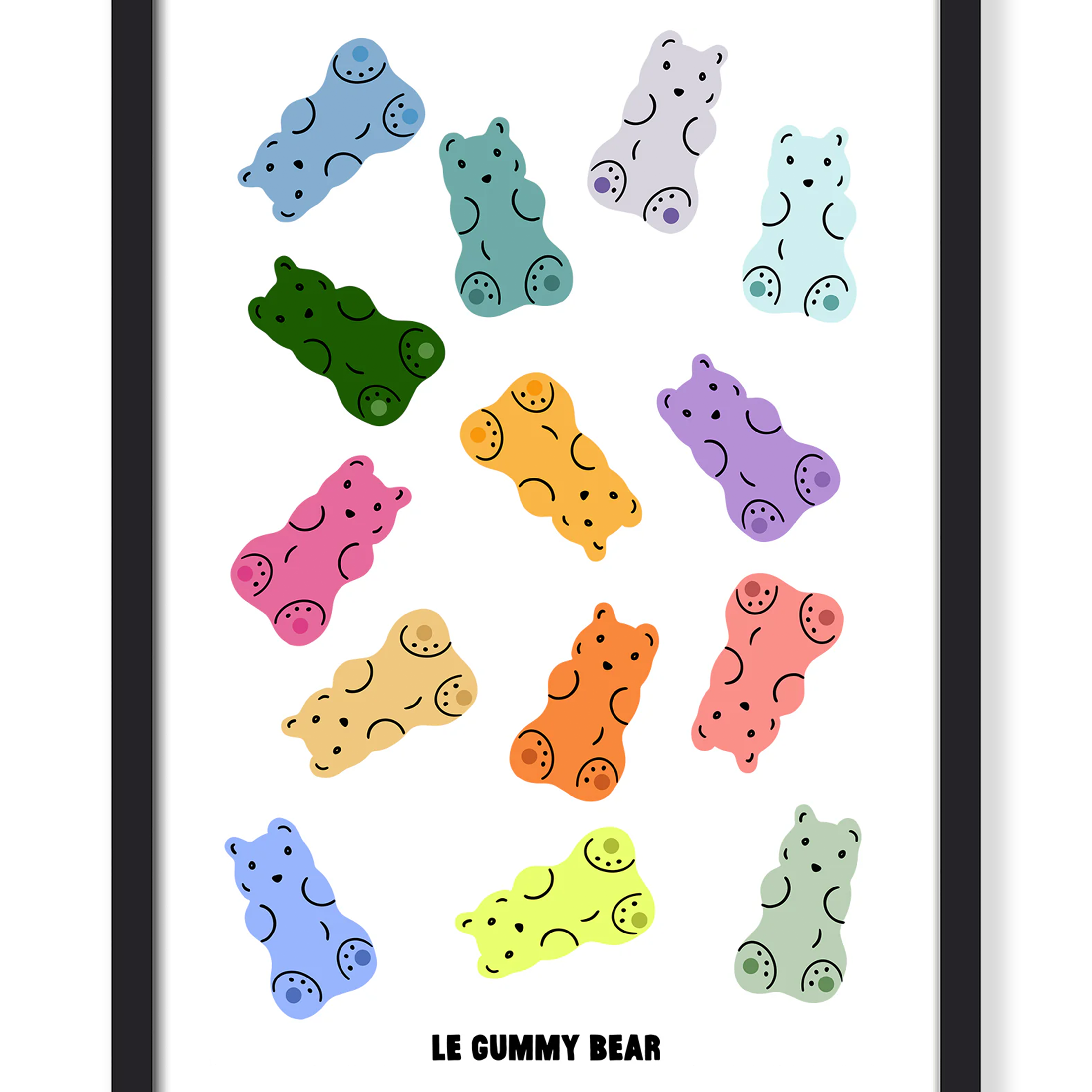 LE GUMMY BEAR PRINT