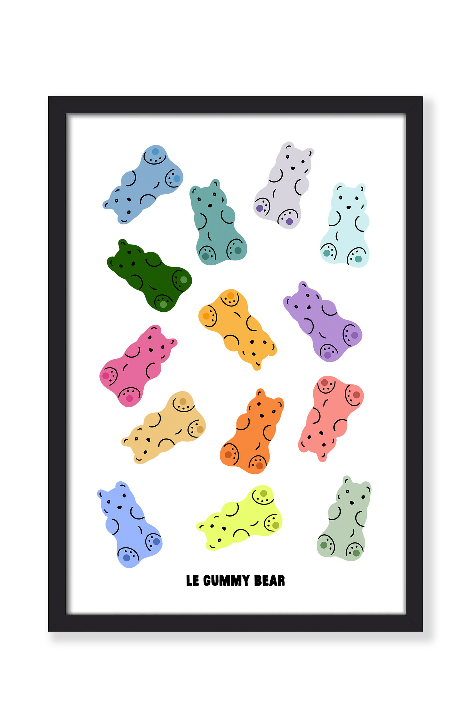LE GUMMY BEAR PRINT