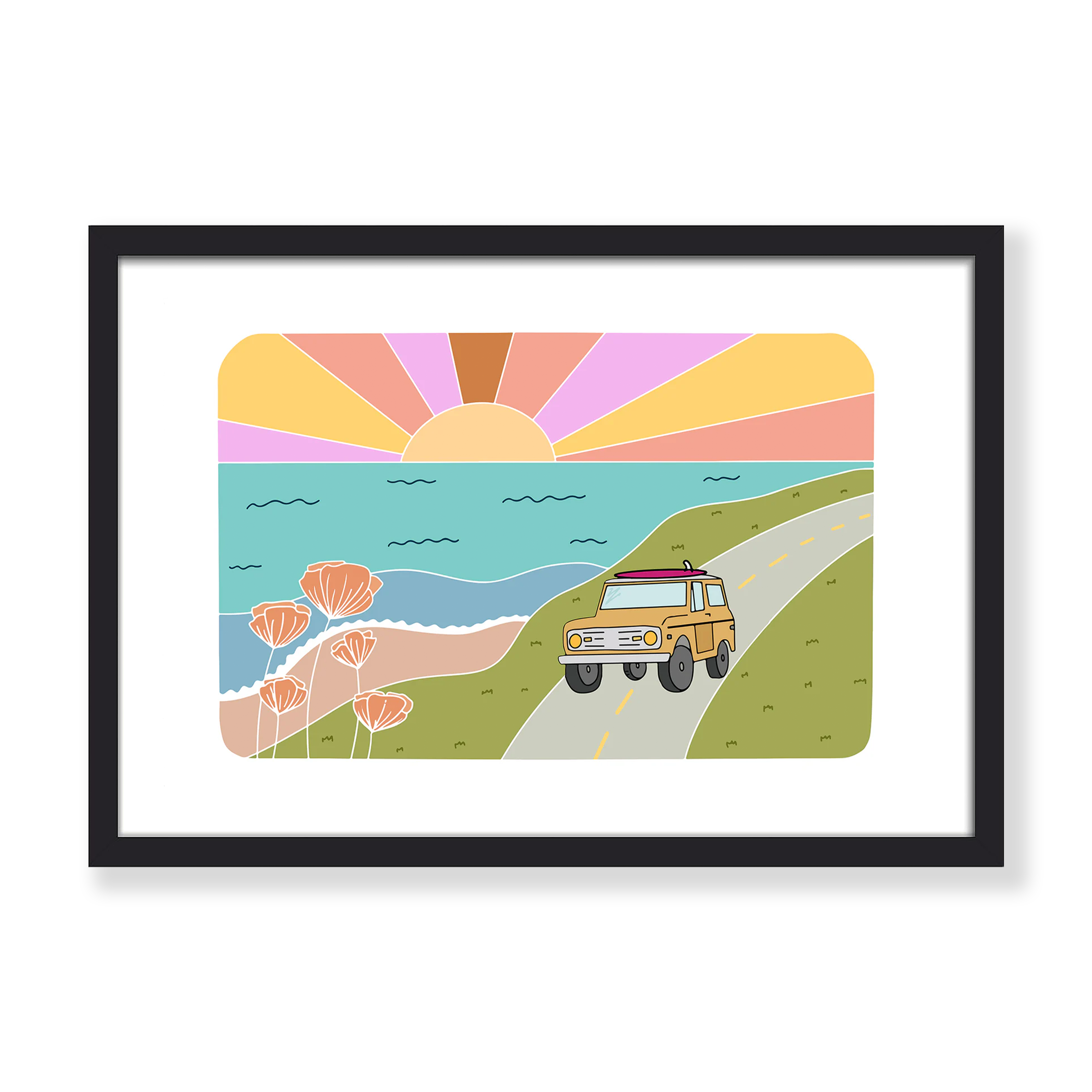 LET'S GO AWAY TOGETHER PRINT