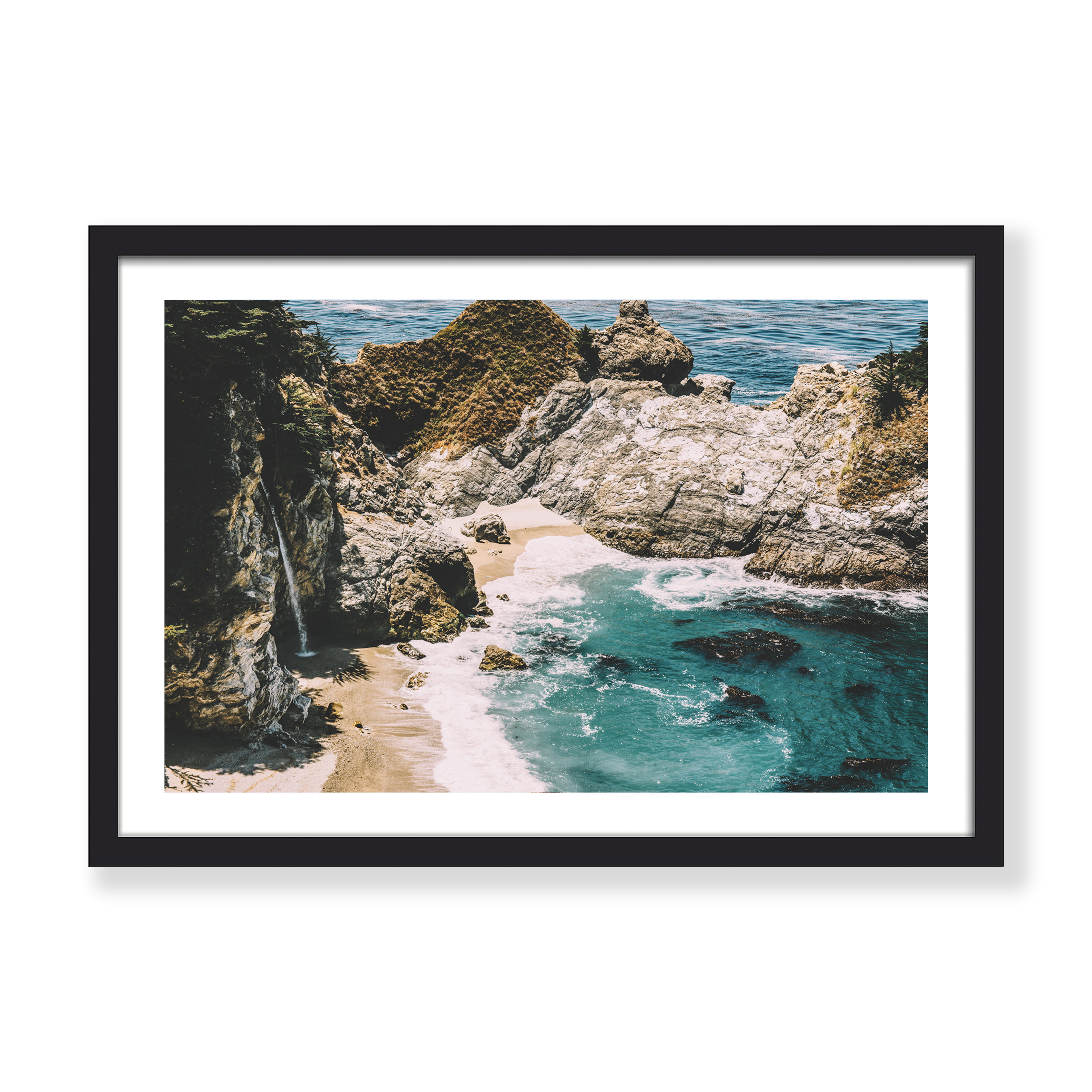 MCWAY FALLS PRINT
