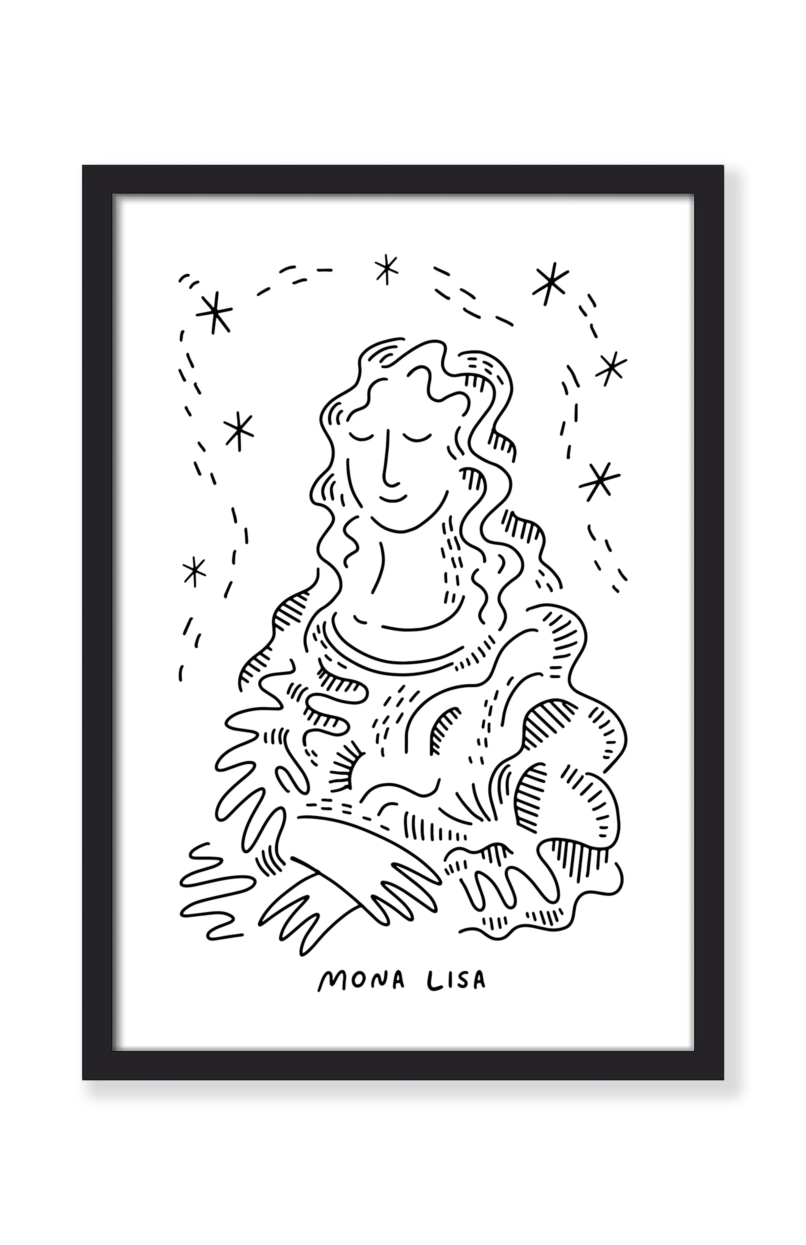 MONA LISA PRINT