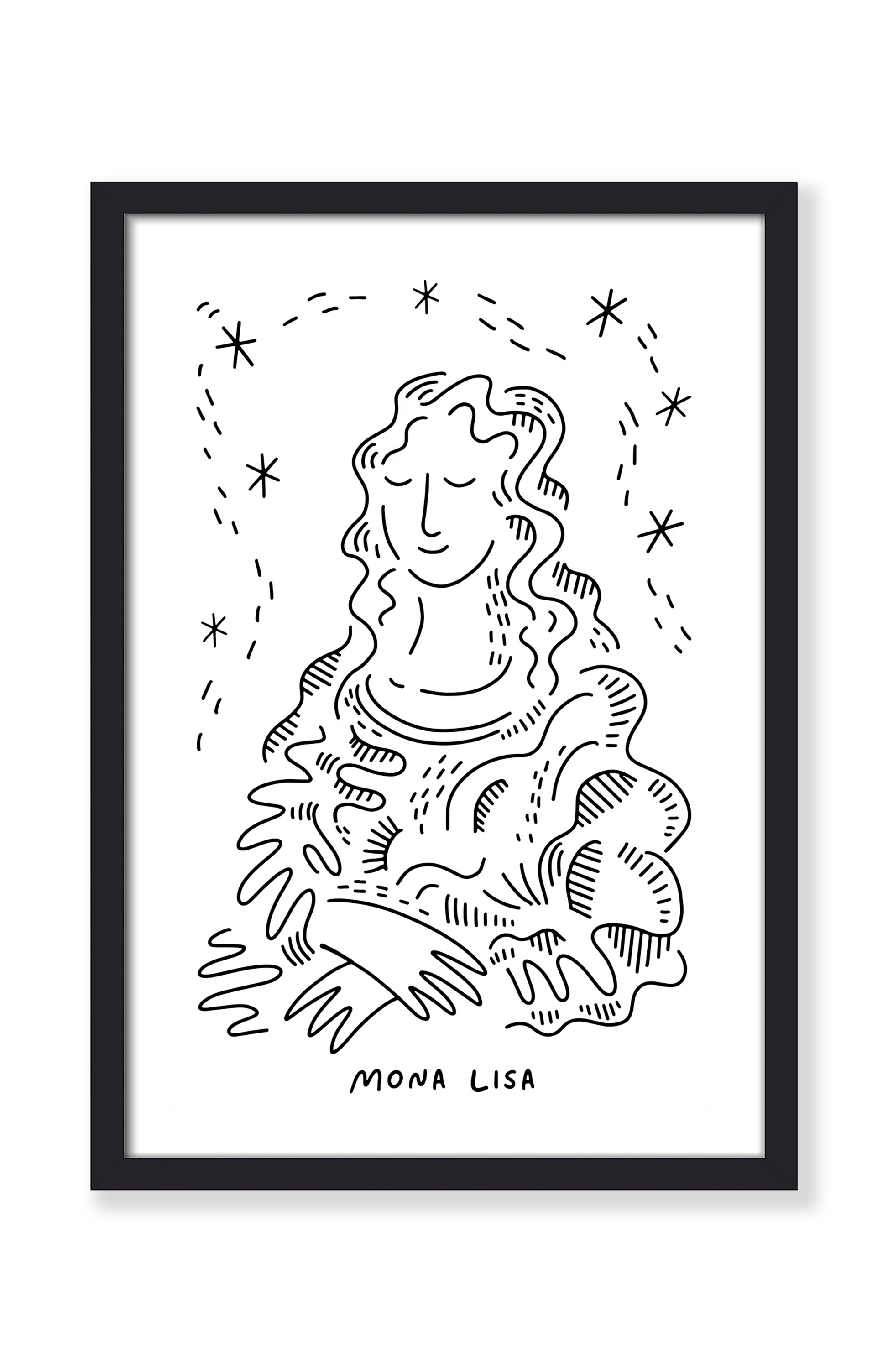 MONA LISA PRINT