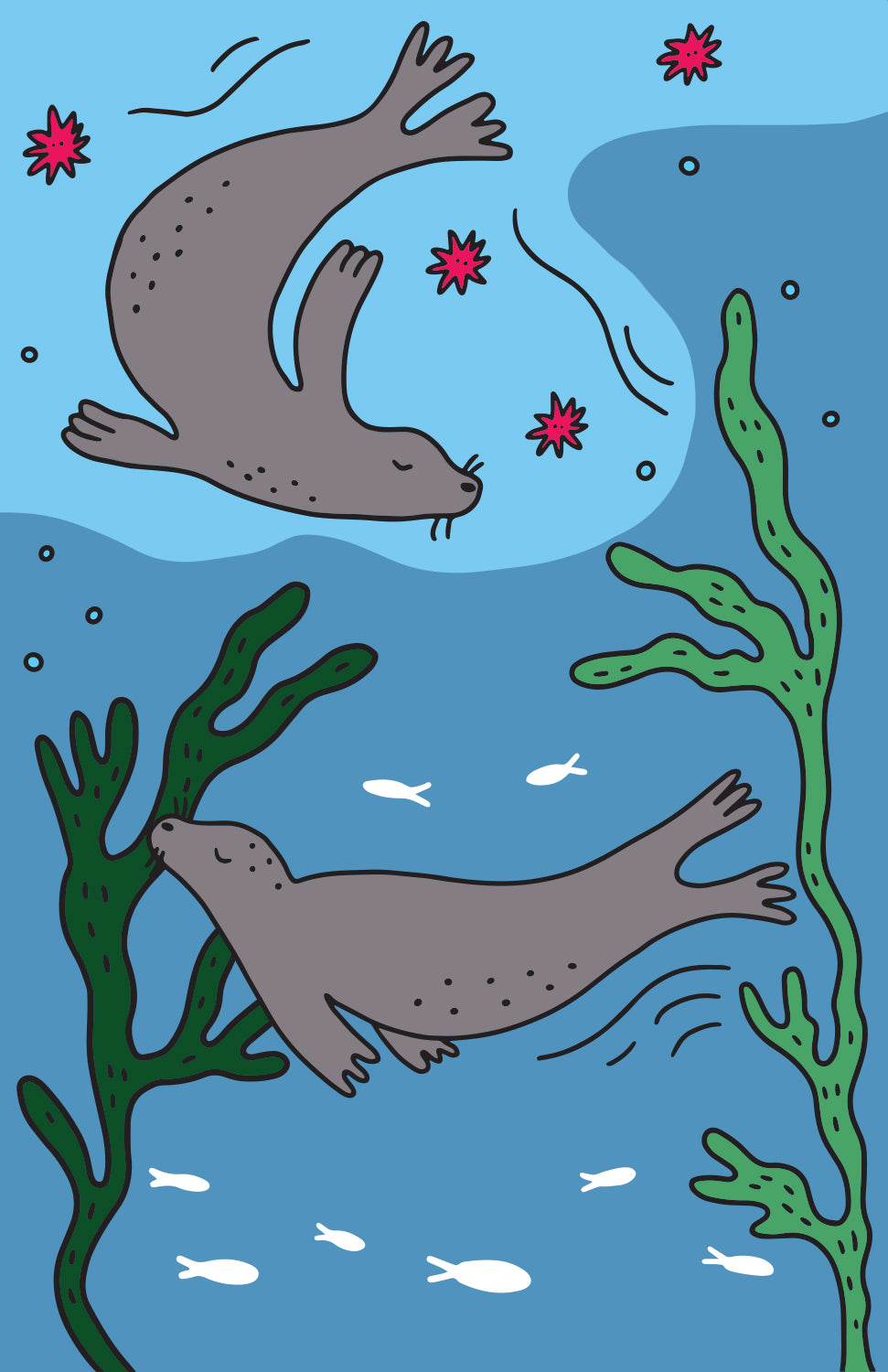 MORRO BAY LOCALS PRINT