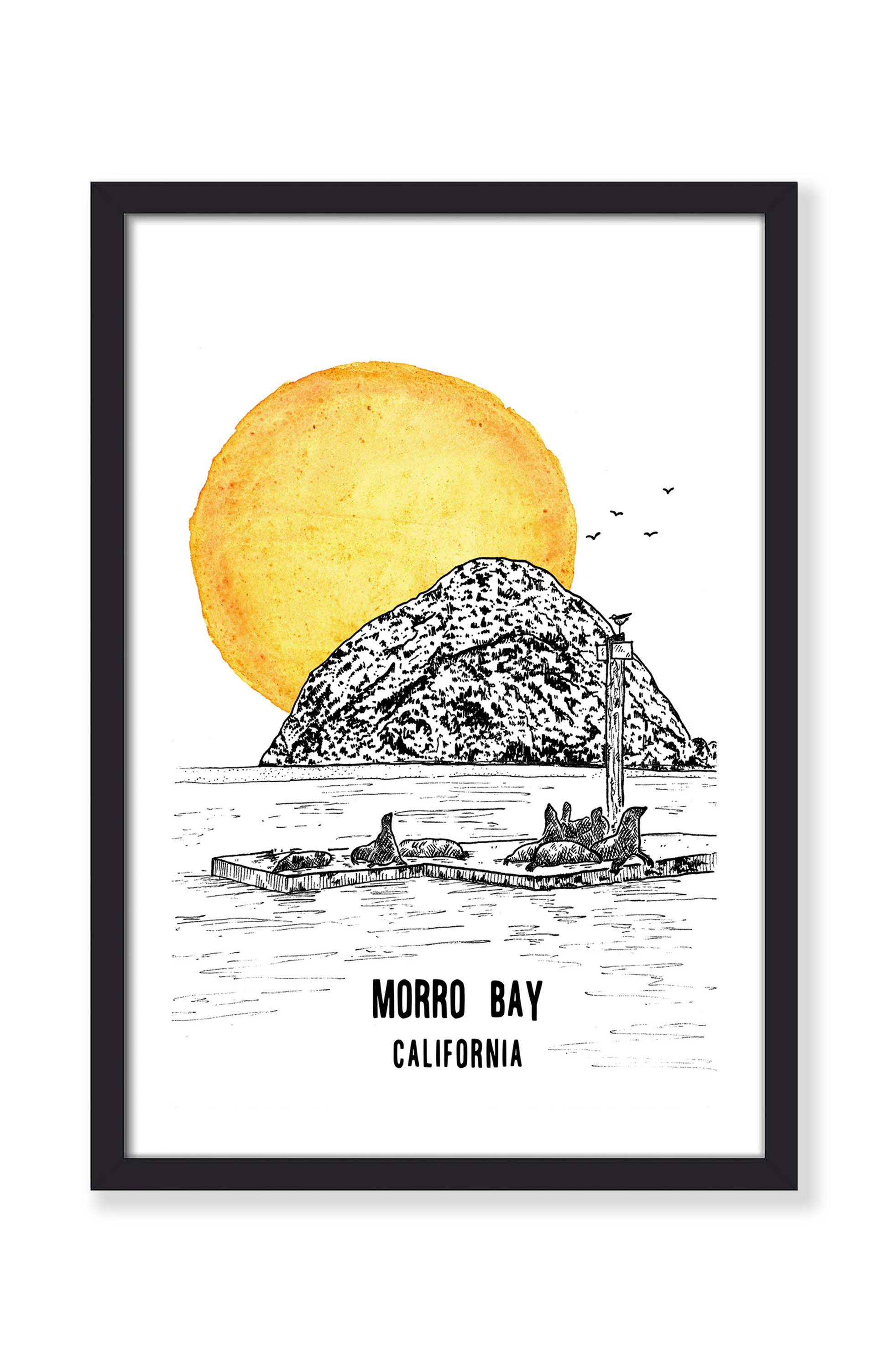 MORRO BAY, CA PRINT