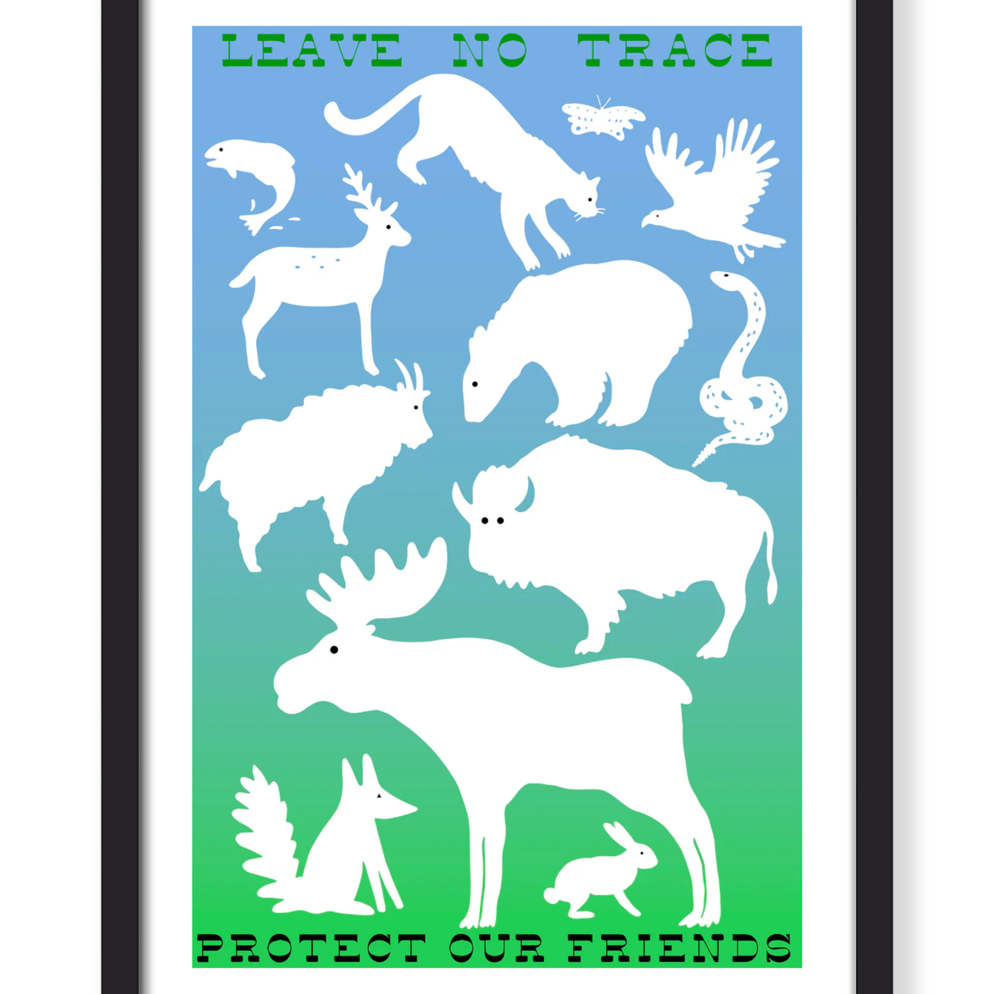 NATIONAL PARK ANIMALS PRINT