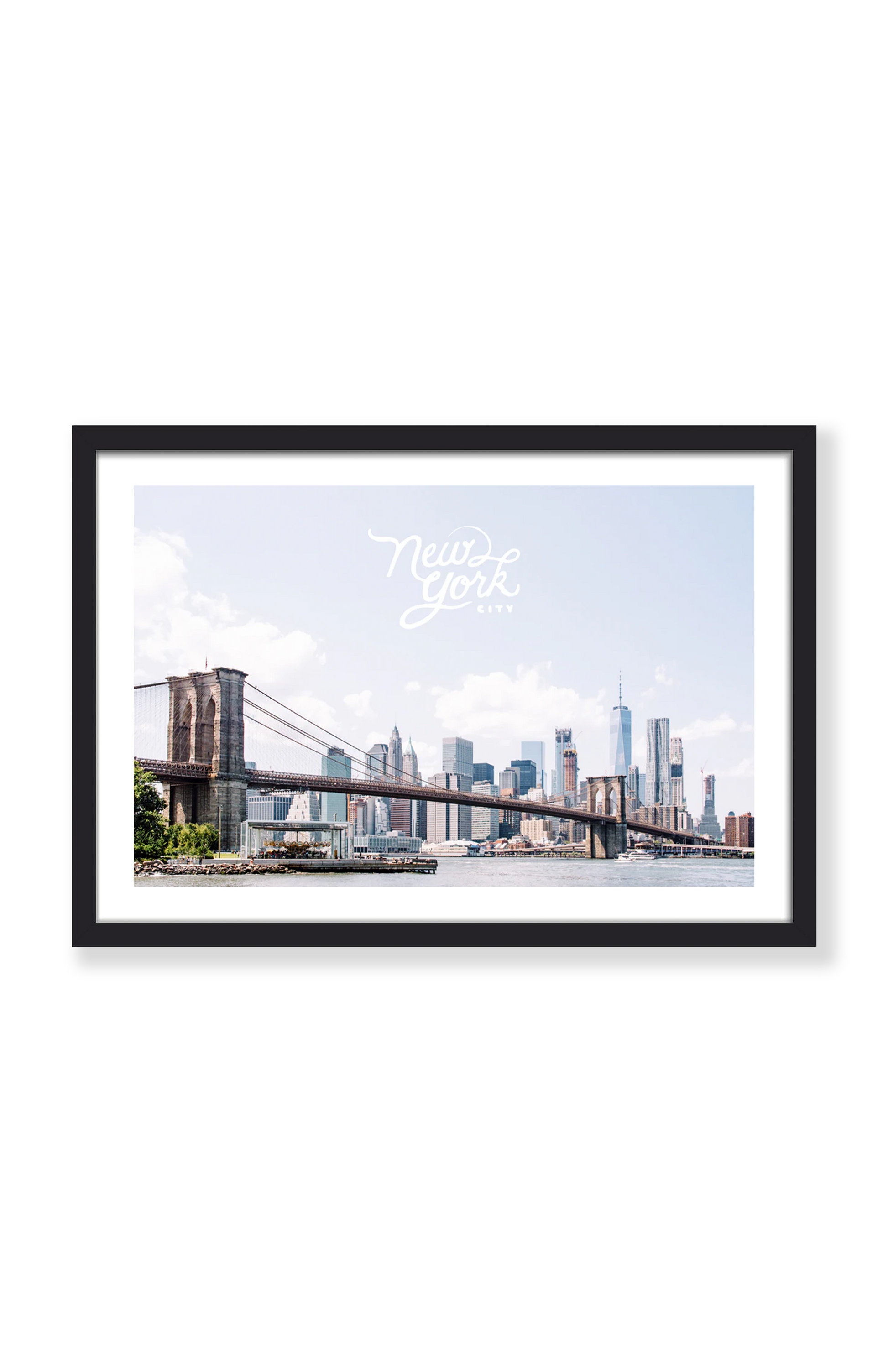 NEW YORK CITY SKYLINE PANORAMA PRINT