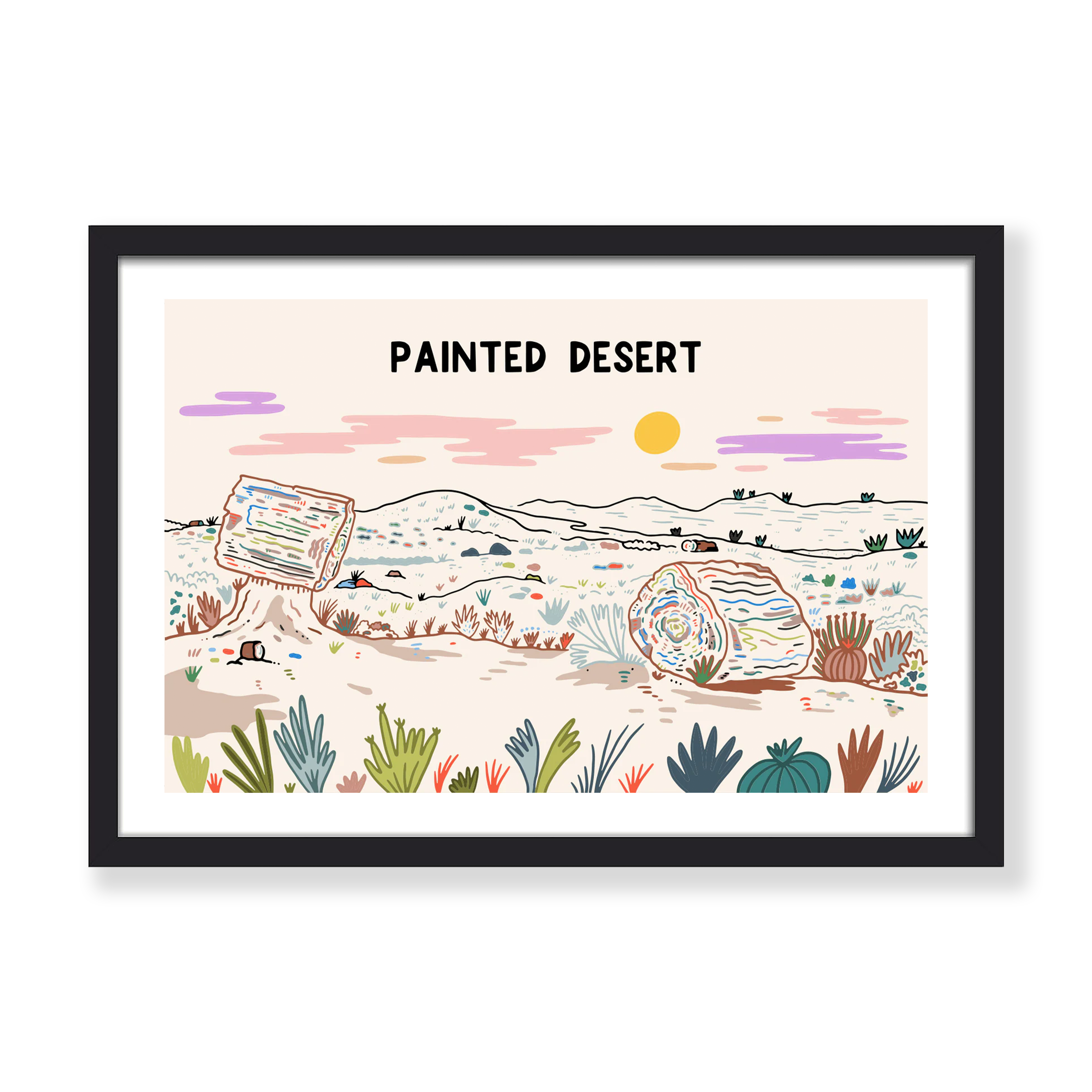 PAINTED DESERT PRINT