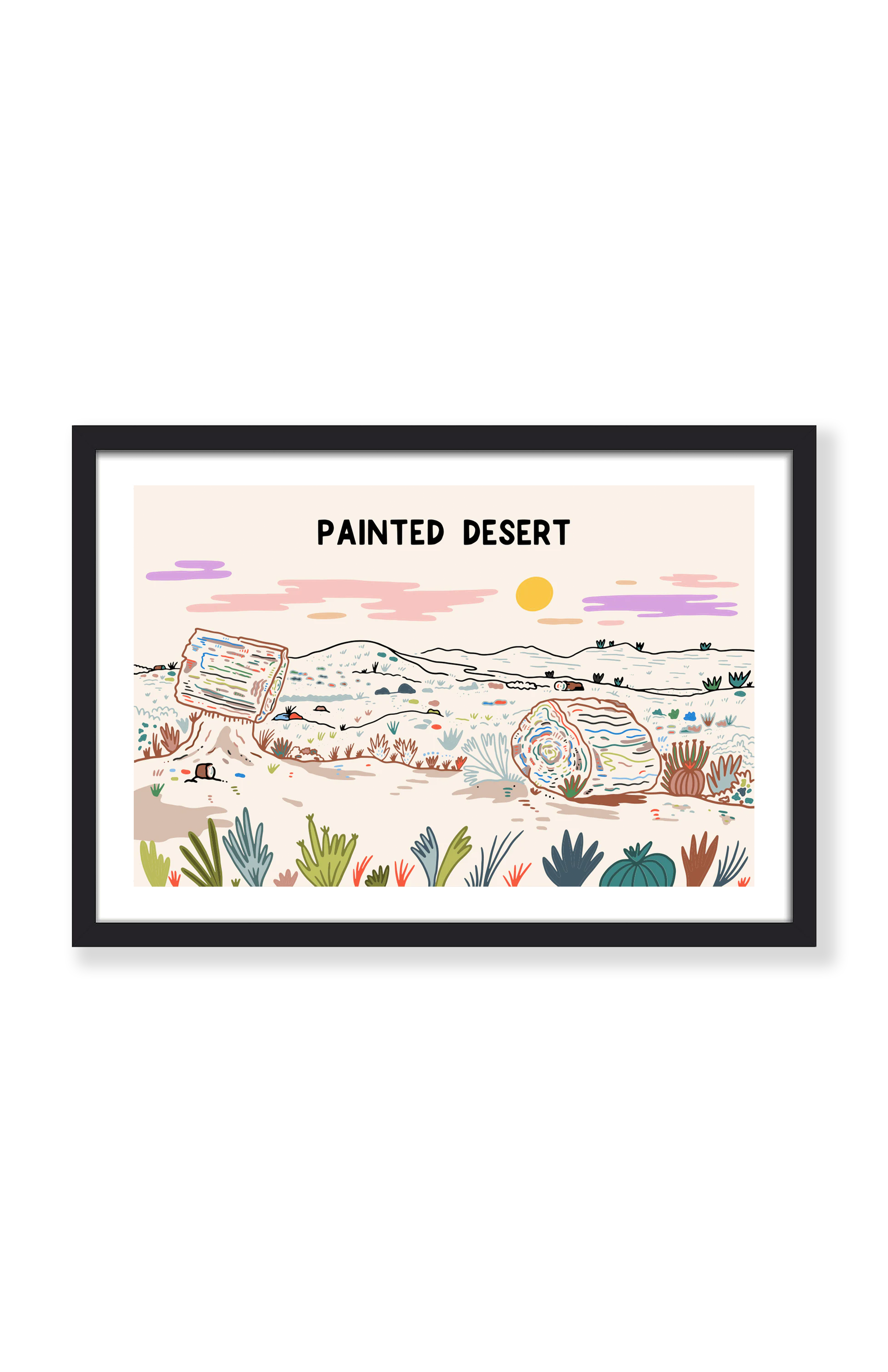 PAINTED DESERT PRINT