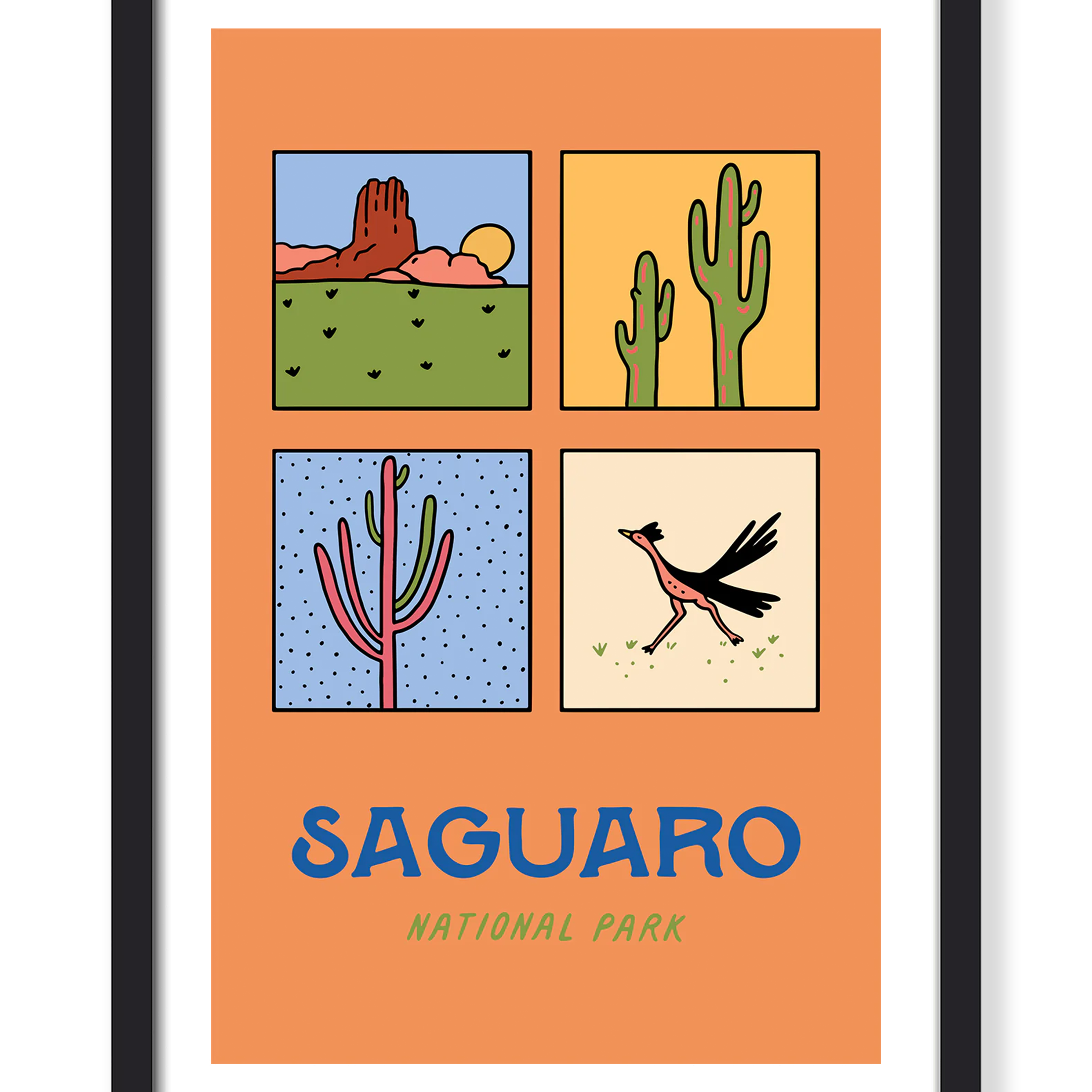 SAGUARO NATIONAL PARK PRINT