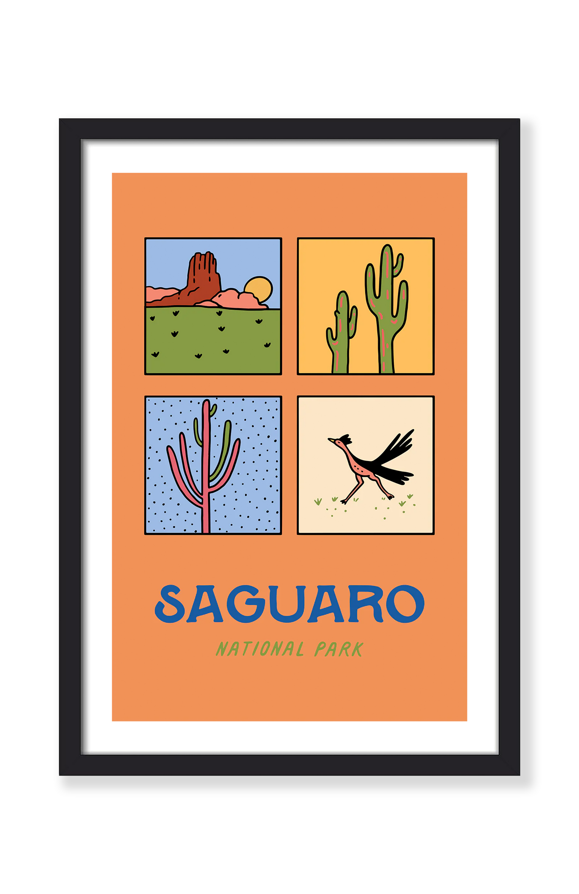 SAGUARO NATIONAL PARK PRINT