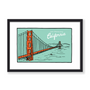 SAN FRANCISCO, CALIFORNIA PRINT