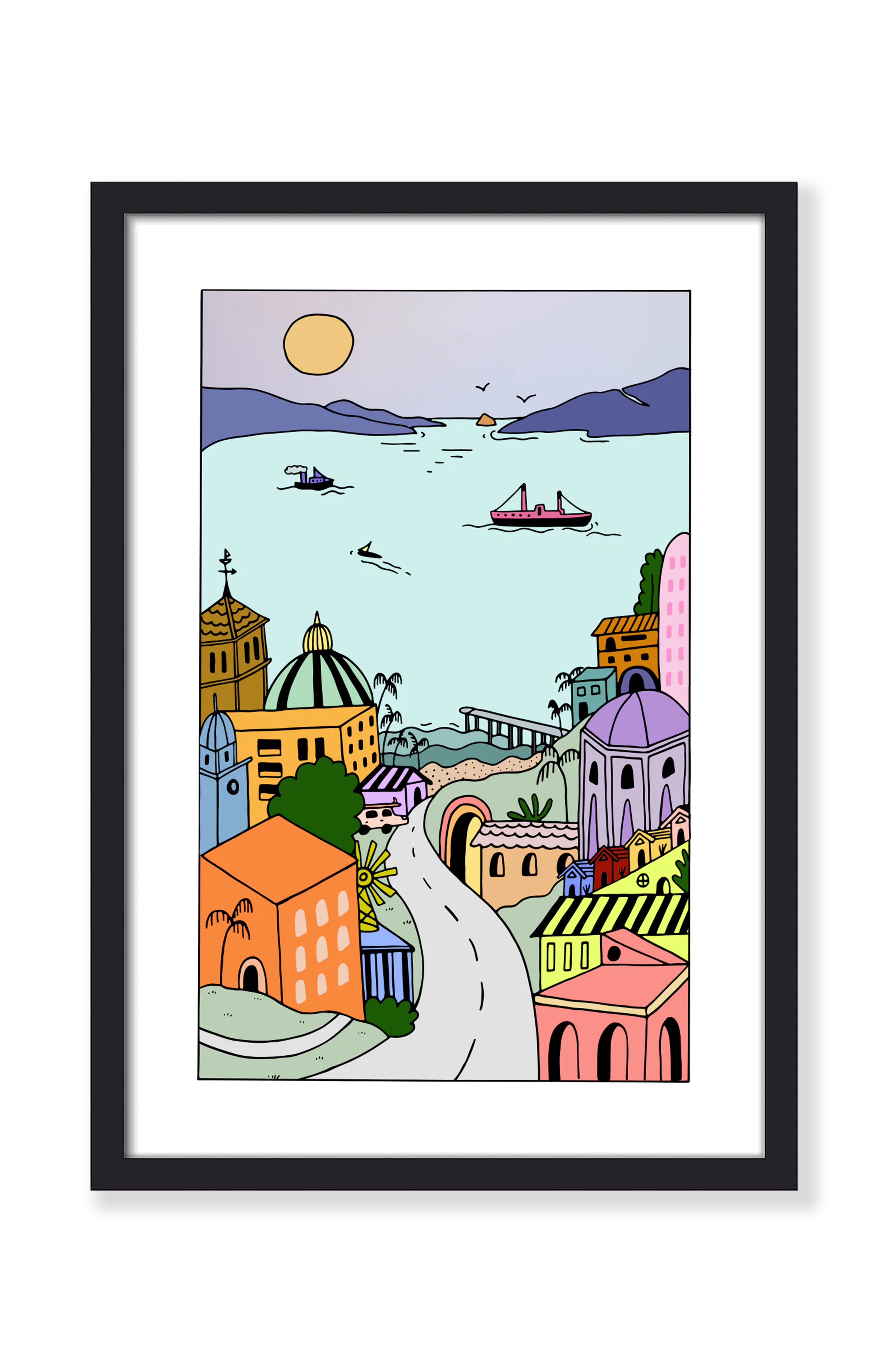 SAN FRANCISCO BAY PRINT