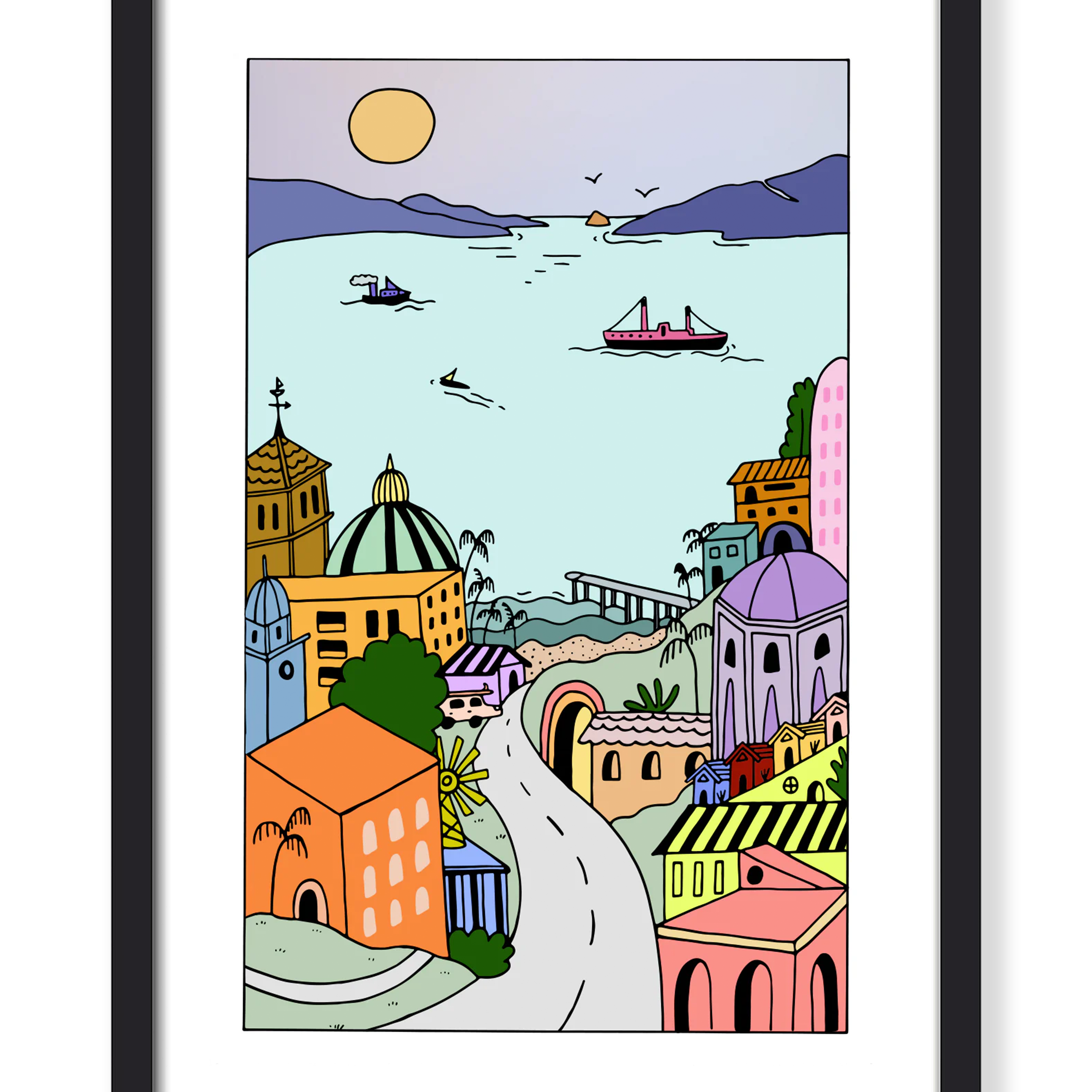 SAN FRANCISCO BAY PRINT