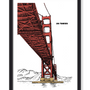 GOLDEN GATE BRIDGE ILLUSTRATION PRINT