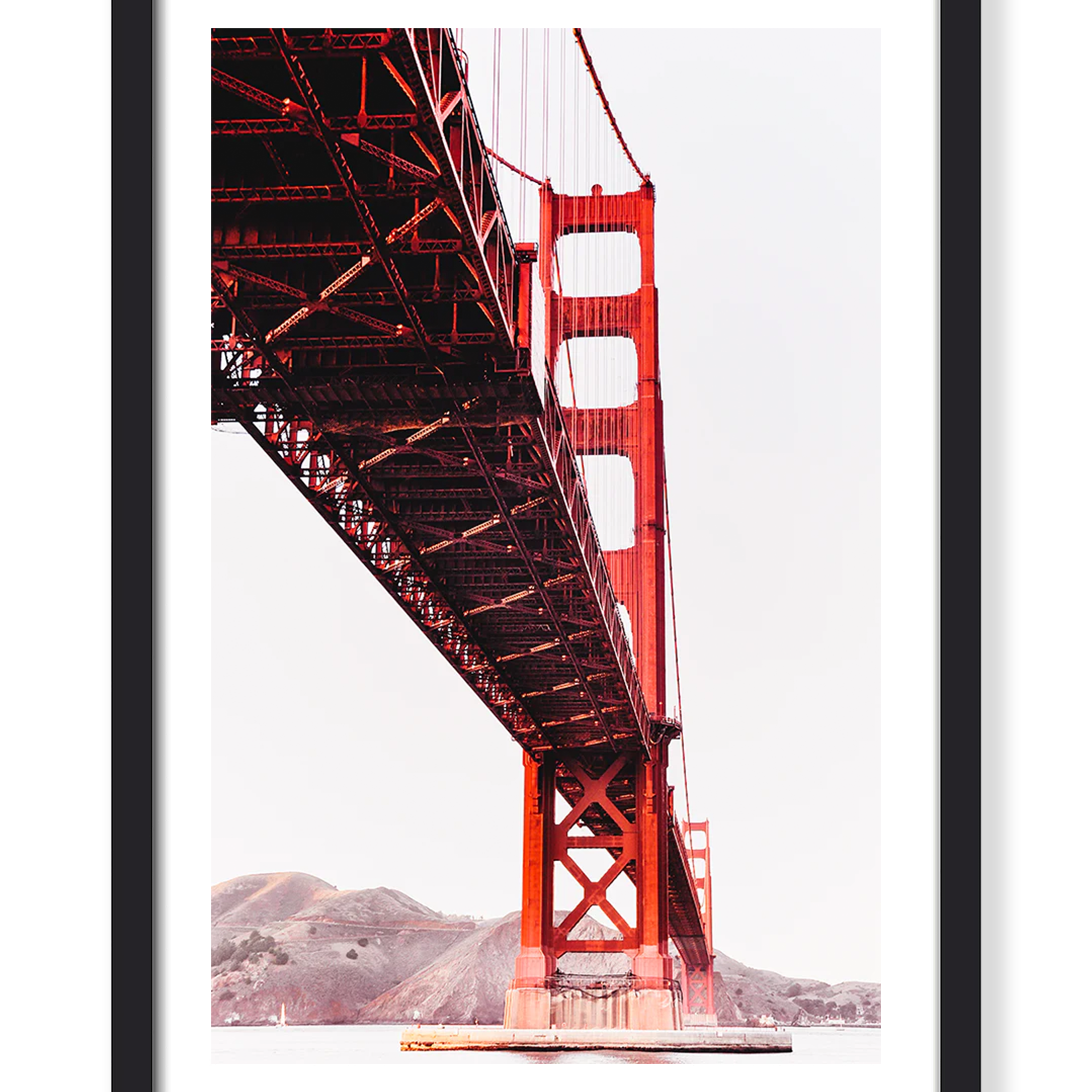 ICONIC GOLDEN GATE BRIDGE PRINT
