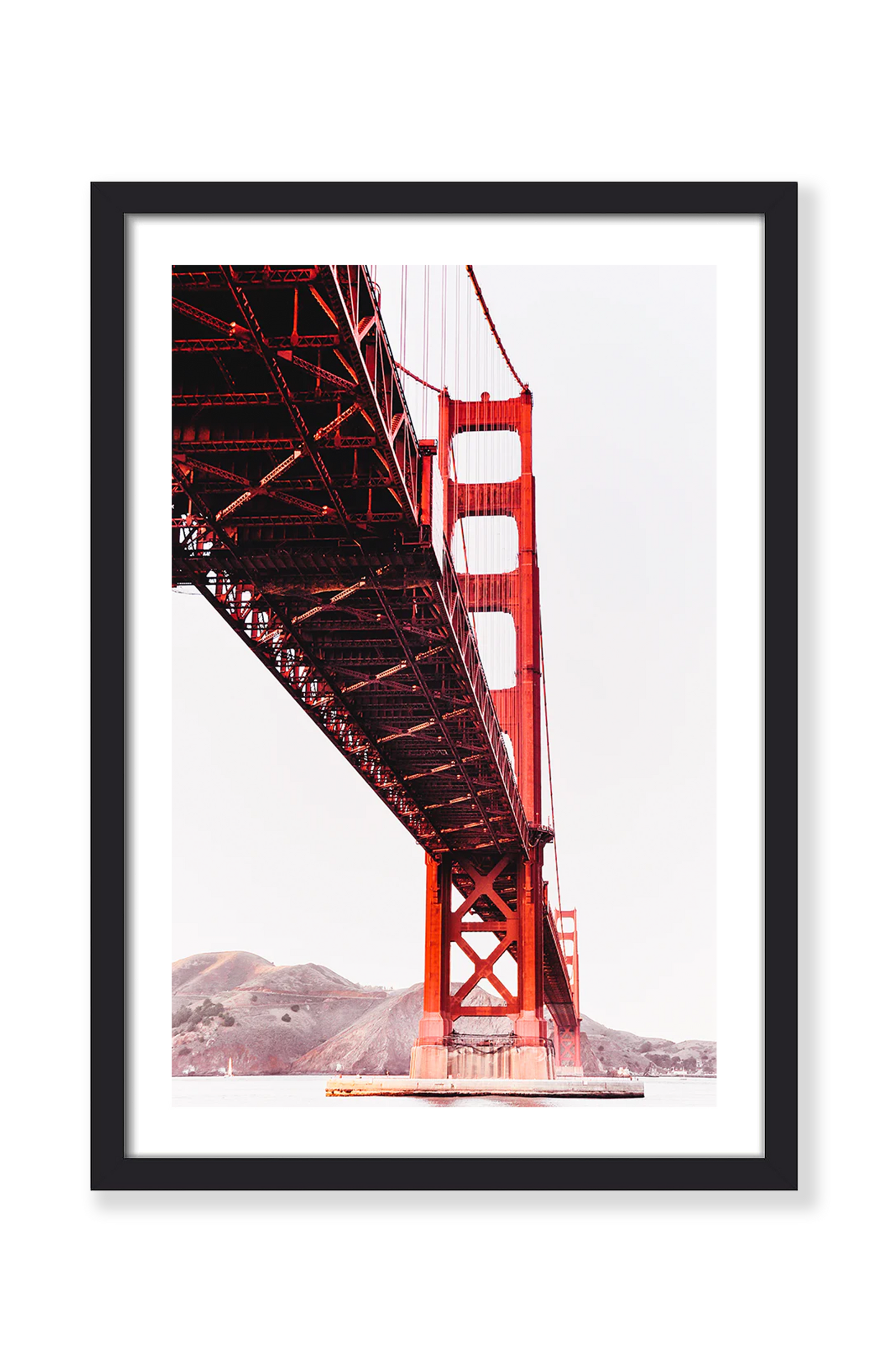 ICONIC GOLDEN GATE BRIDGE PRINT