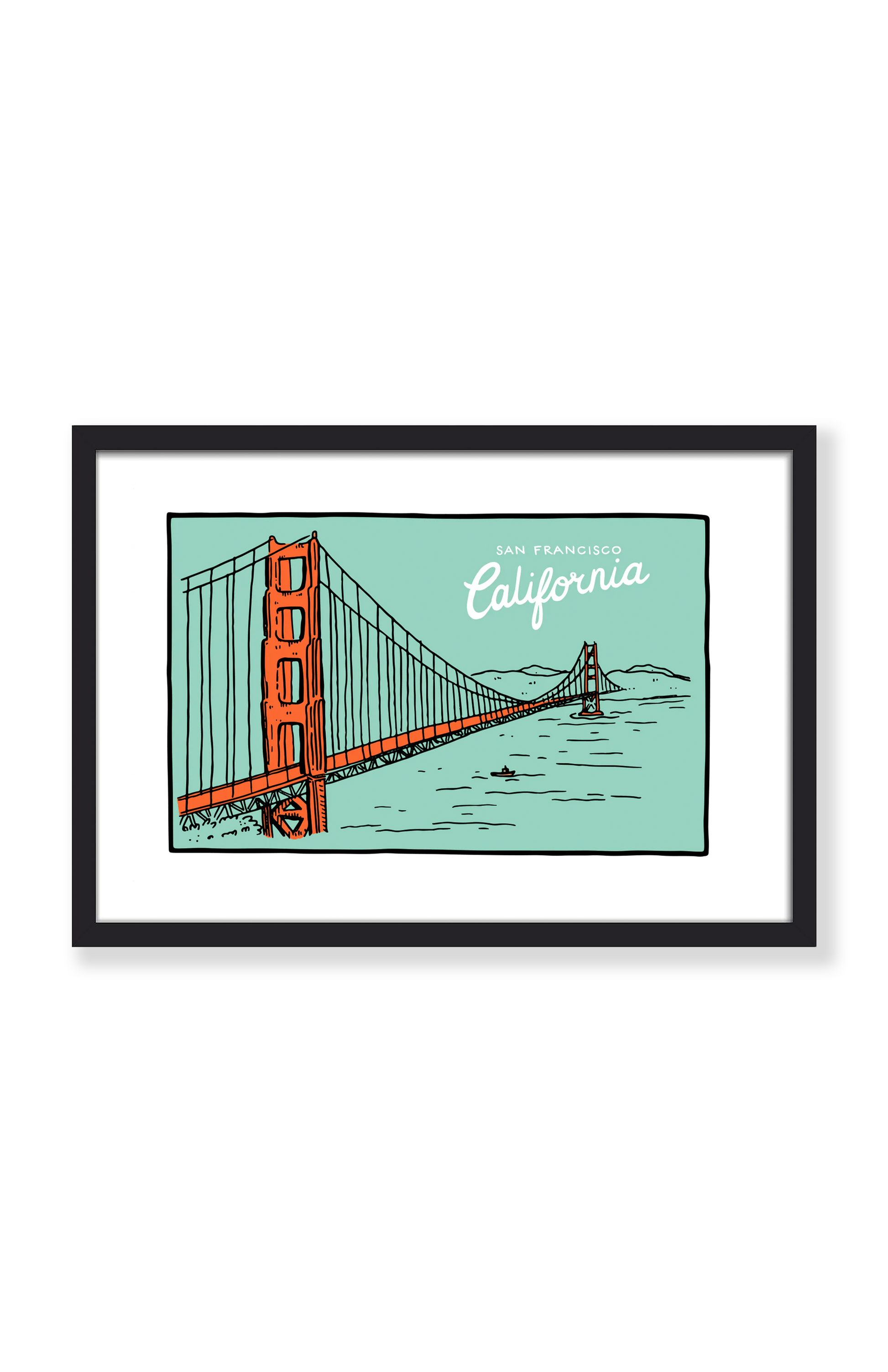 SAN FRANCISCO, CALIFORNIA PRINT