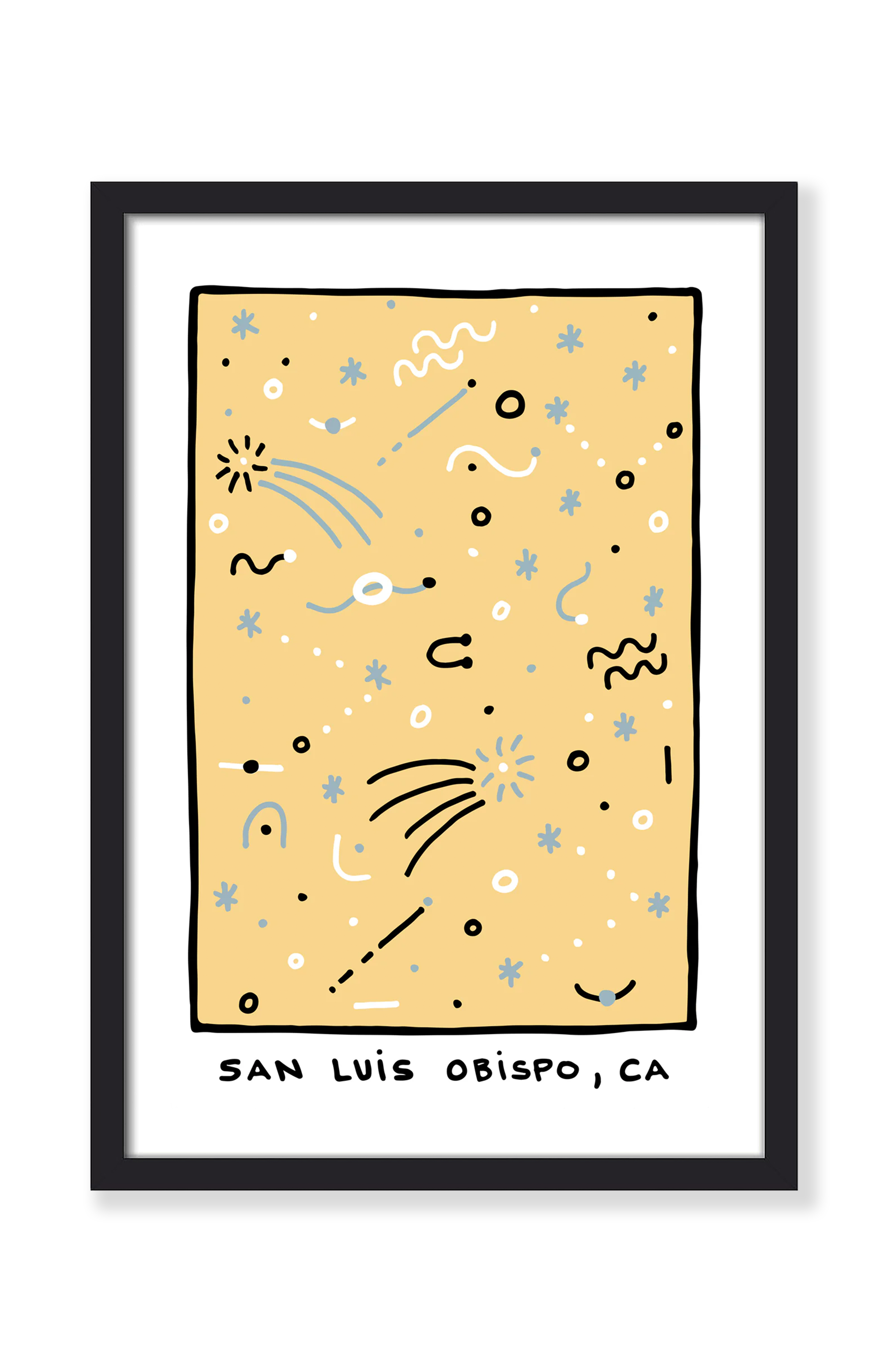 SLO NIGHT SKY PRINT