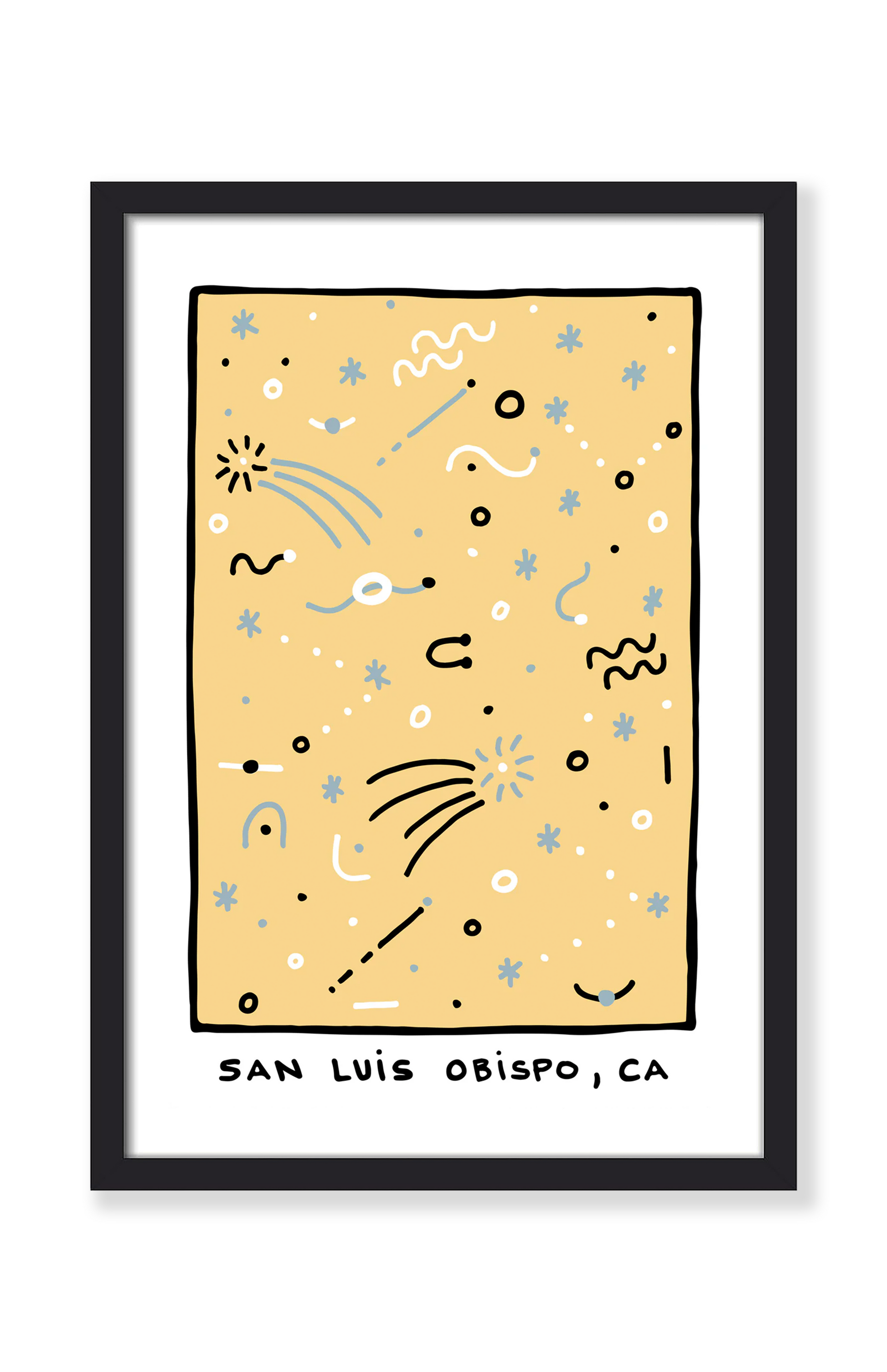 SLO NIGHT SKY PRINT