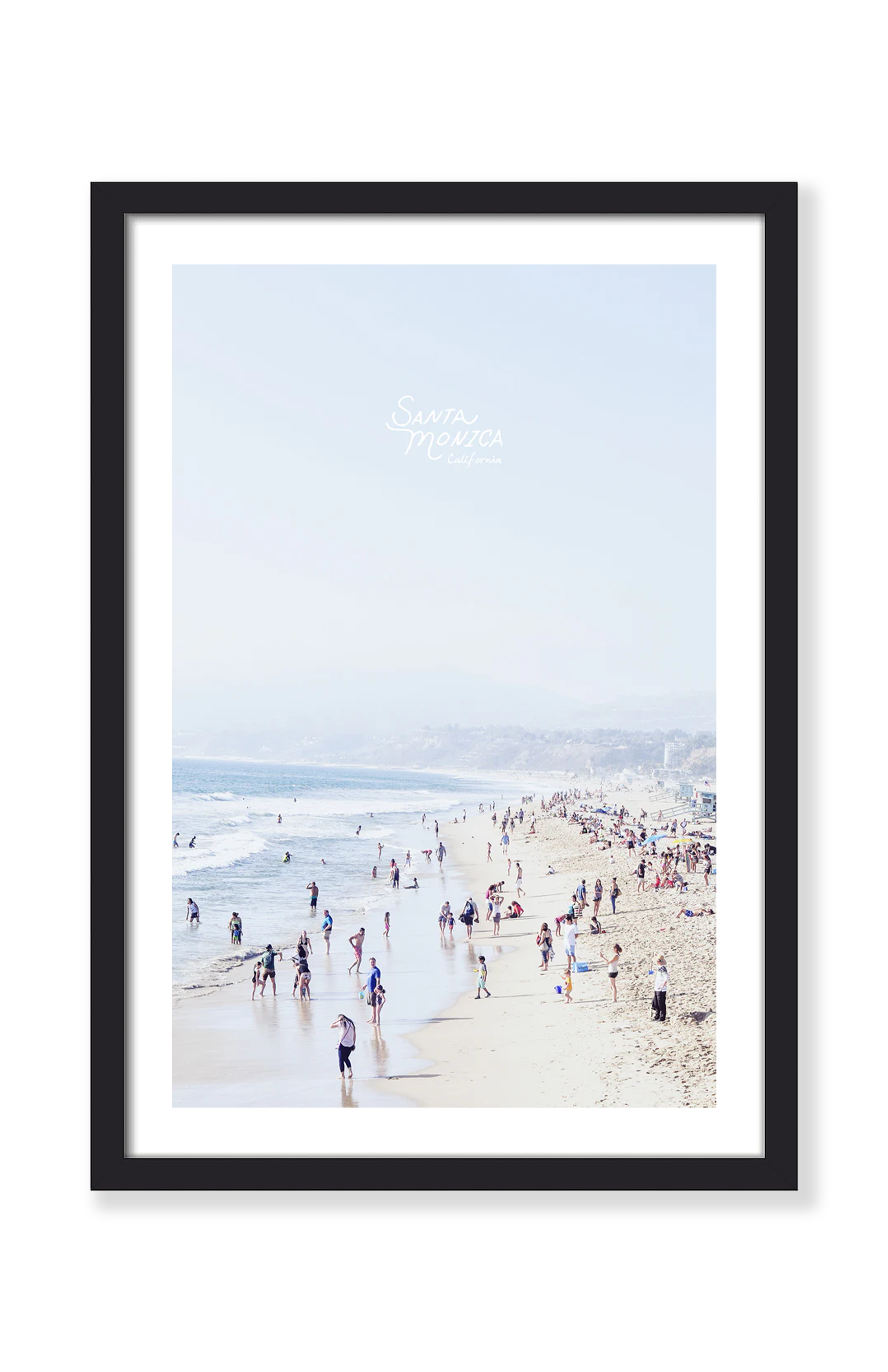 SANTA MONICA, CALIFORNIA PRINT