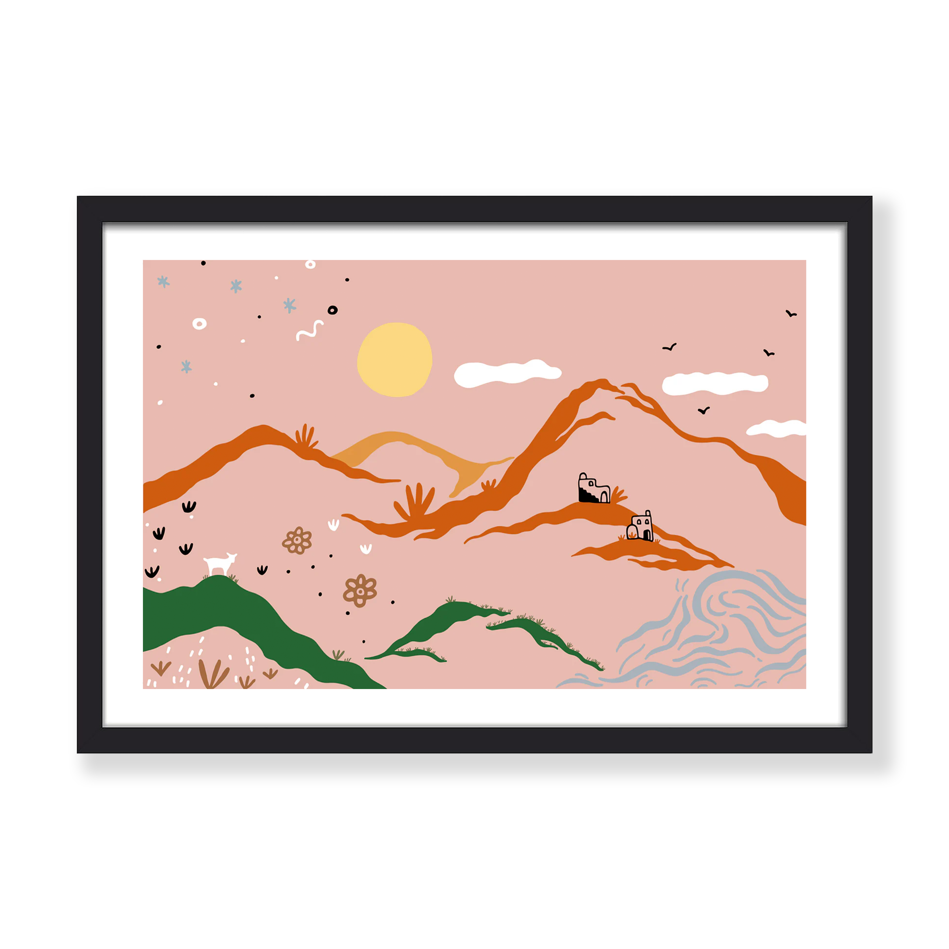 SLO HILLS PRINT