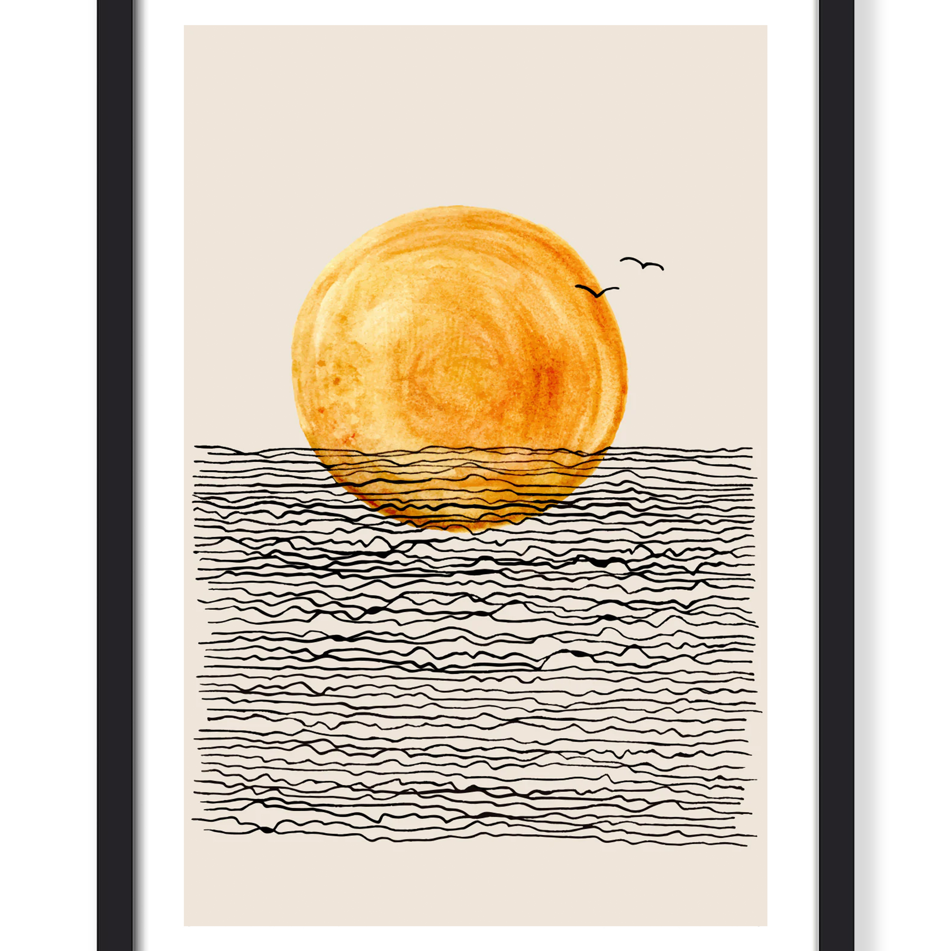 CALIFORNIA SUNSET PRINT