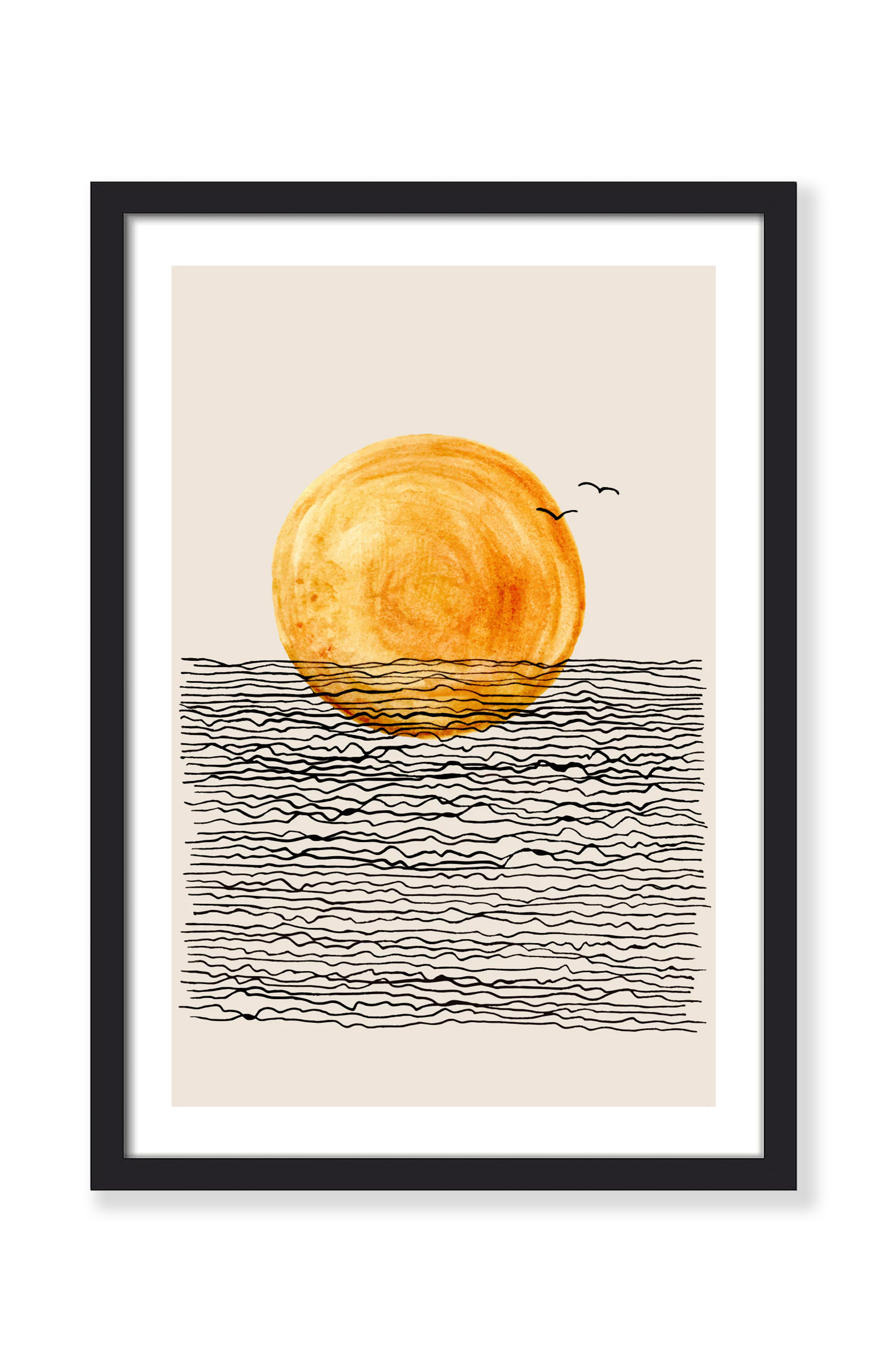 CALIFORNIA SUNSET PRINT