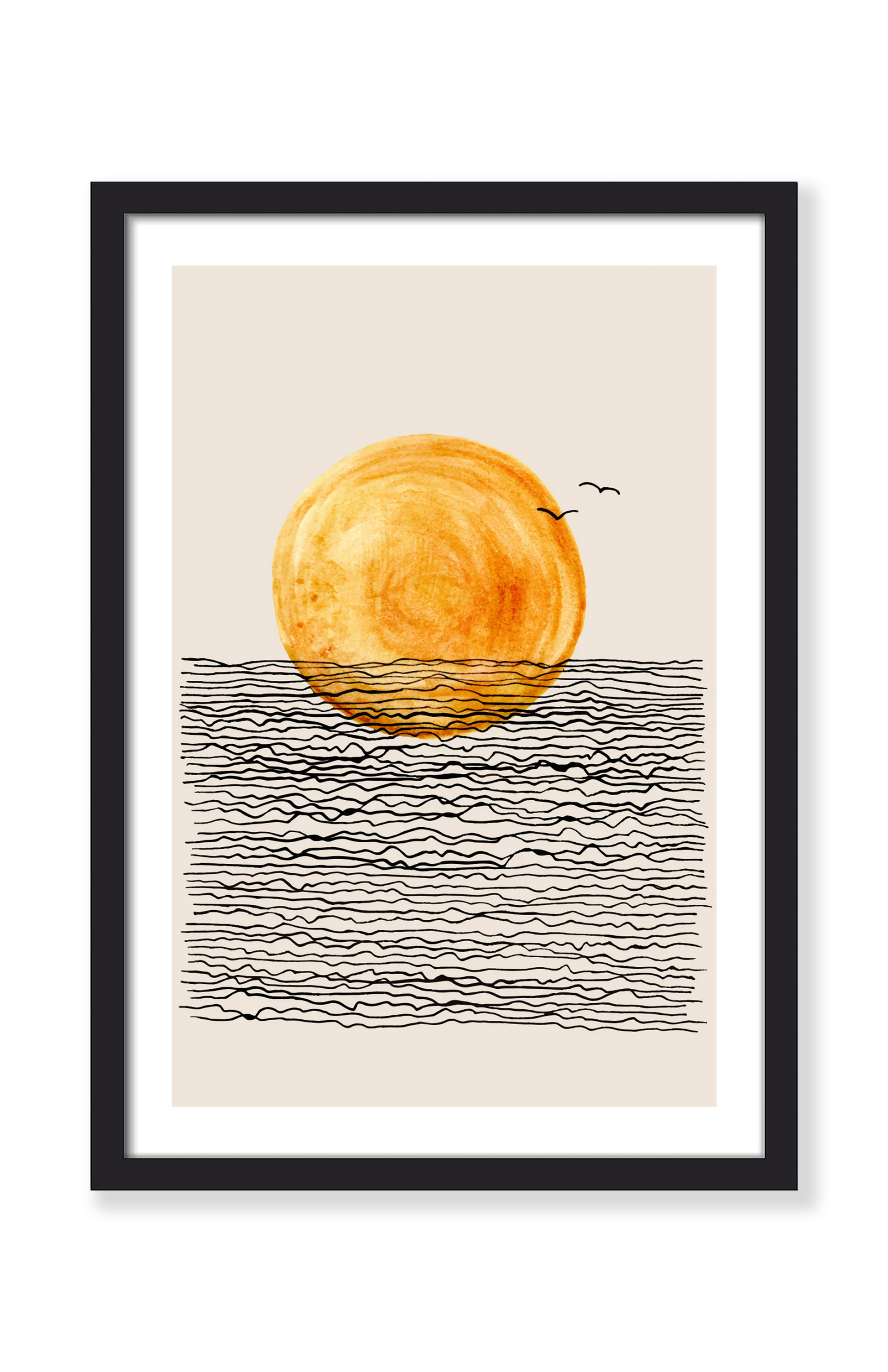 CALIFORNIA SUNSET PRINT