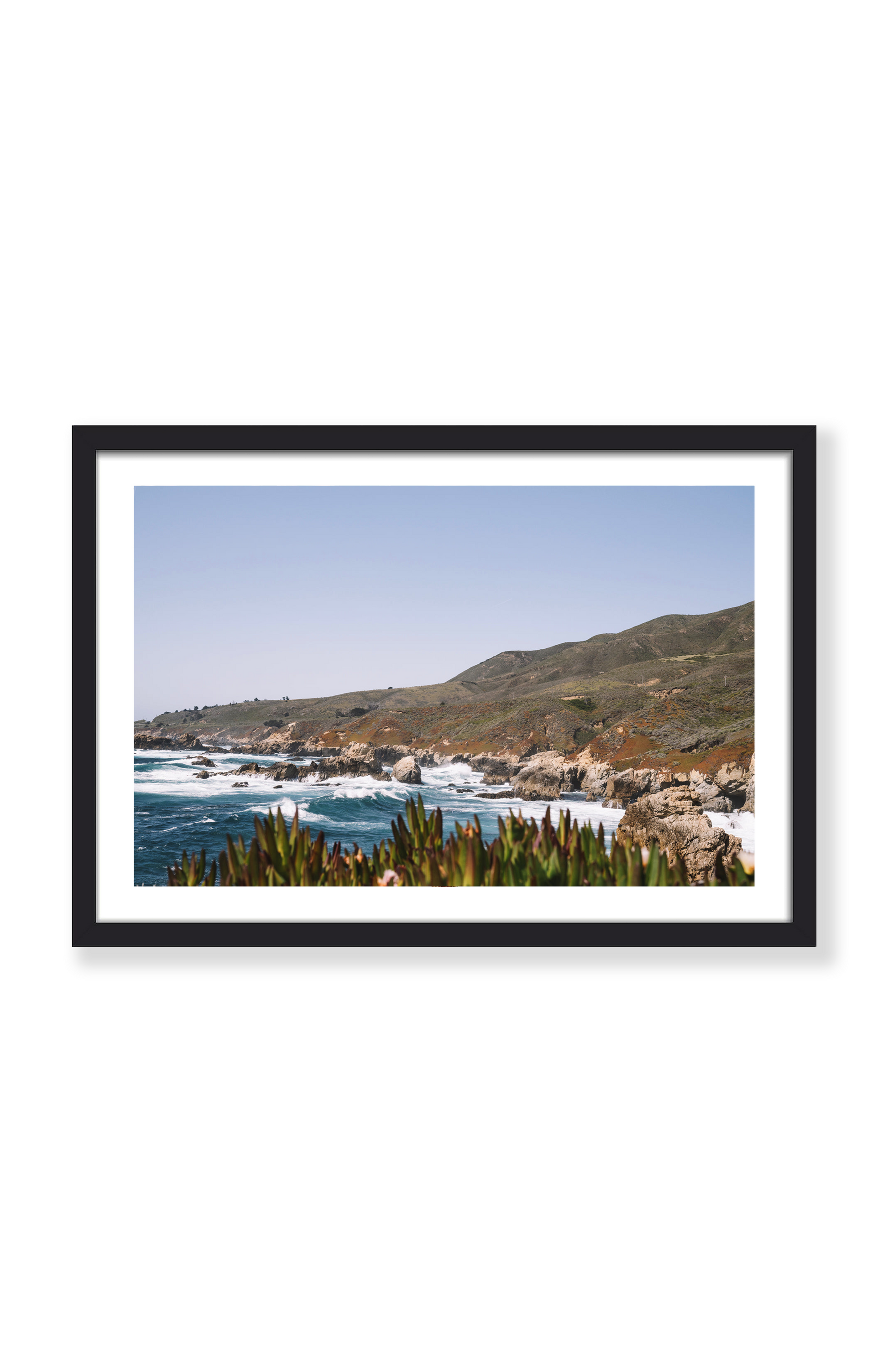 CENTRAL COAST CLIFFS PRINT