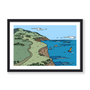 CENTRAL  COAST SAILING PRINT