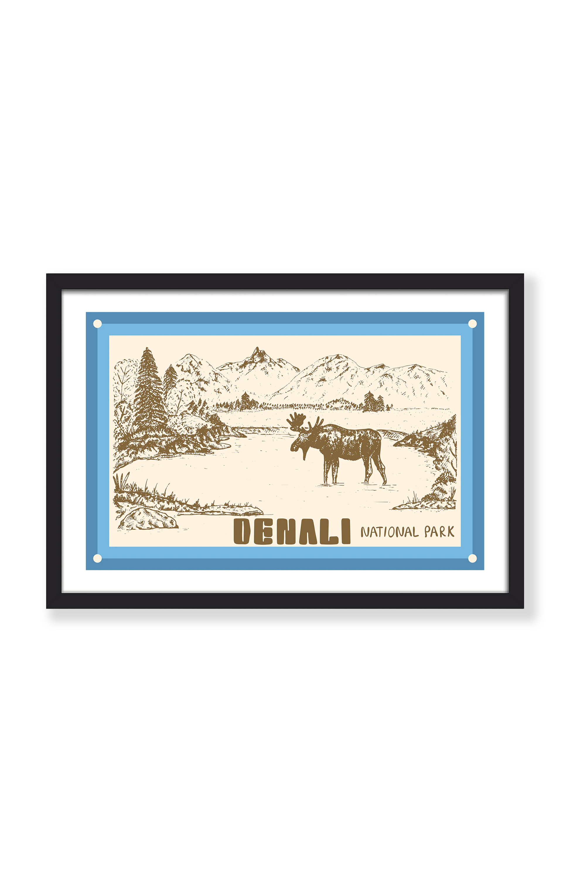 DENALI NATIONAL PARK PRINT