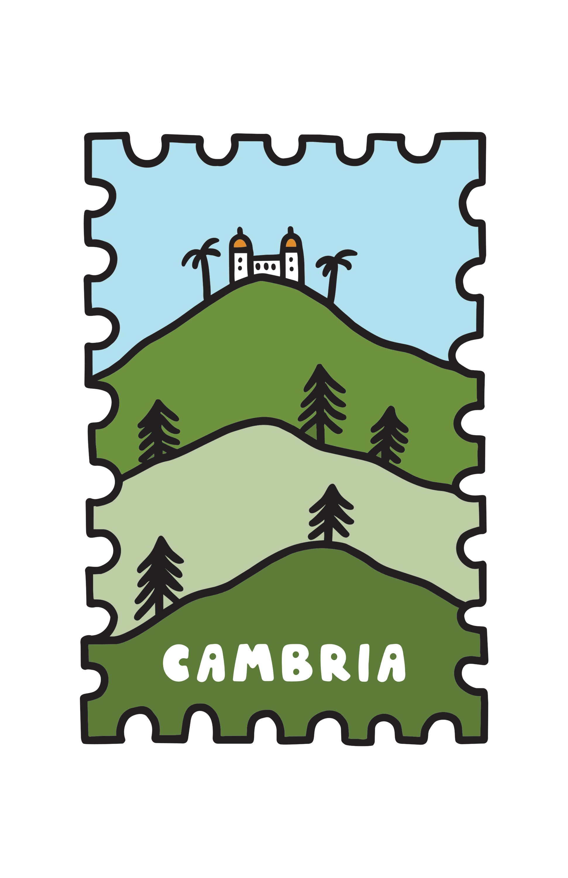 CAMBRIA STAMP PRINT
