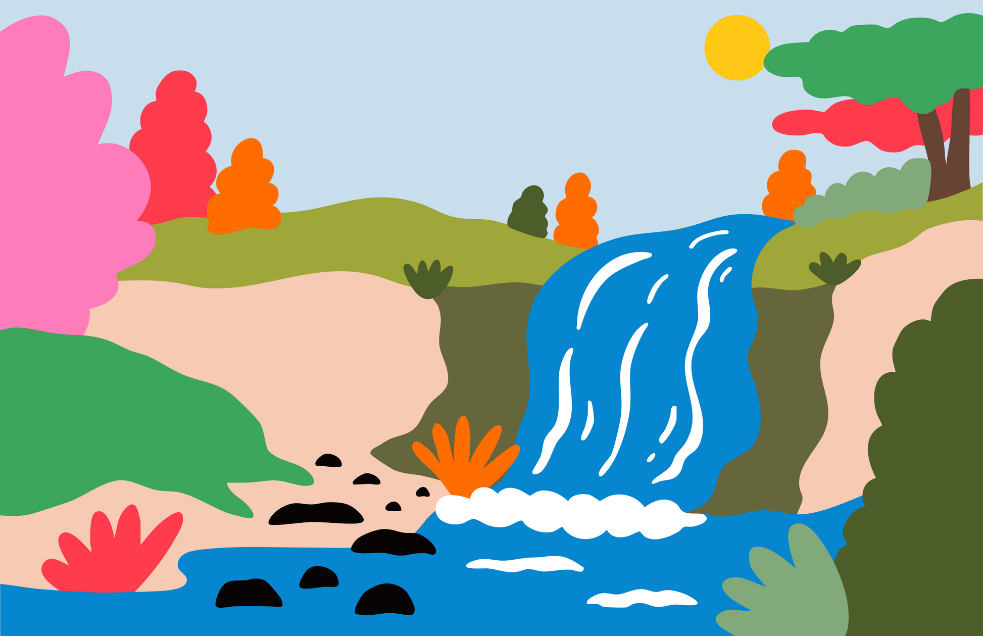 CUYAHOGA VALLEY NATIONAL PARK PRINT