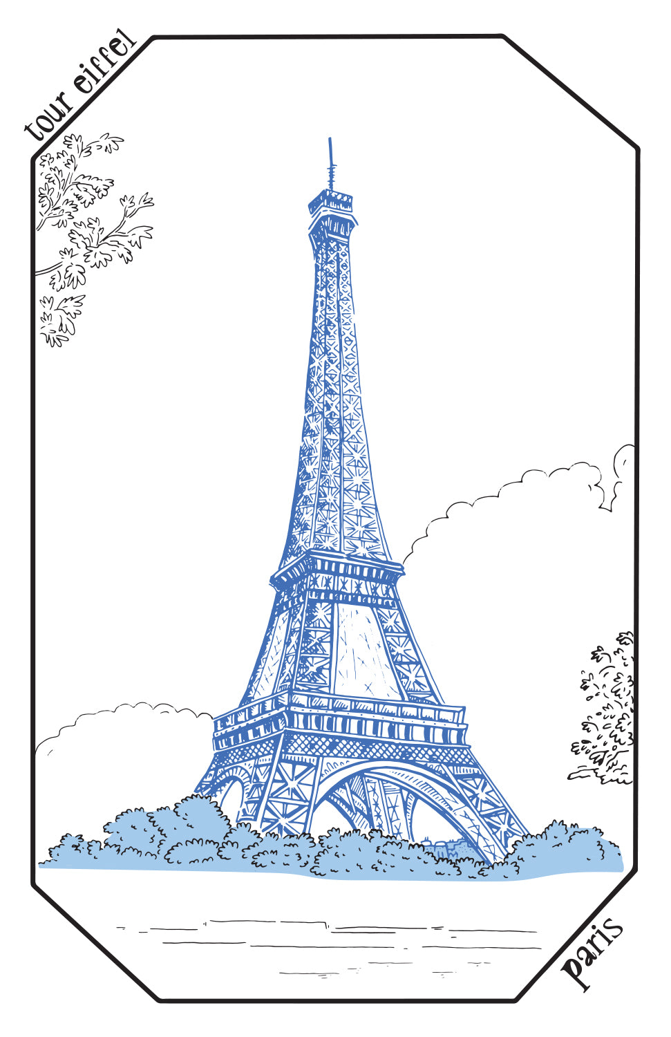 EIFFEL TOWER PRINT