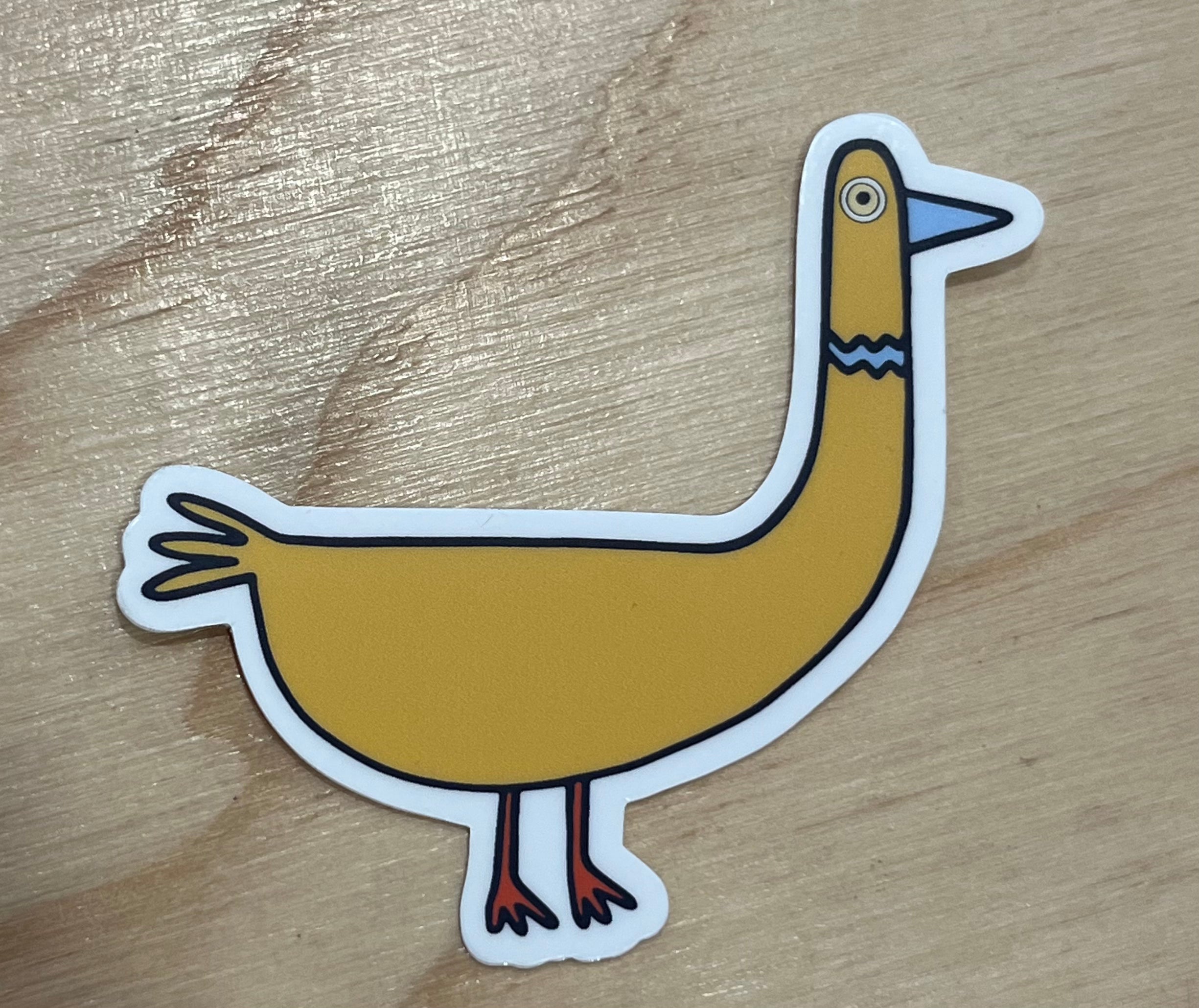 Duck L’Orange Sticker