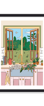 KITCHEN ON A SPRING AFTERNOON PRINT