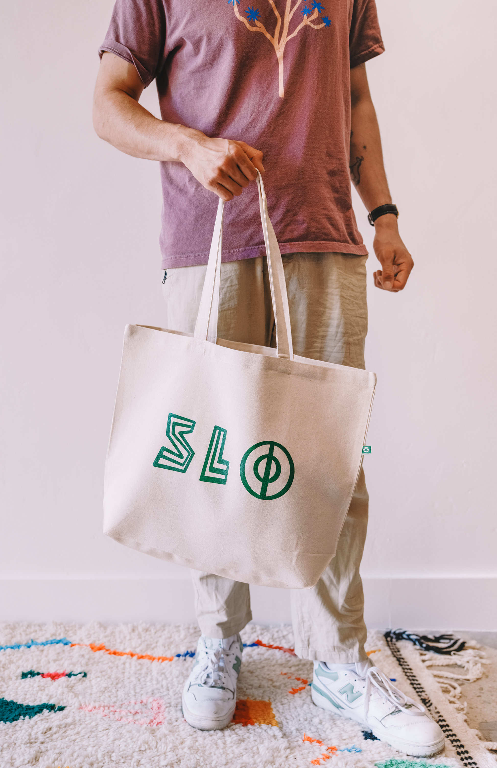 OG SLO TOTE IN GREEN