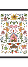 SPRING THINGS COLLAGE PRINT