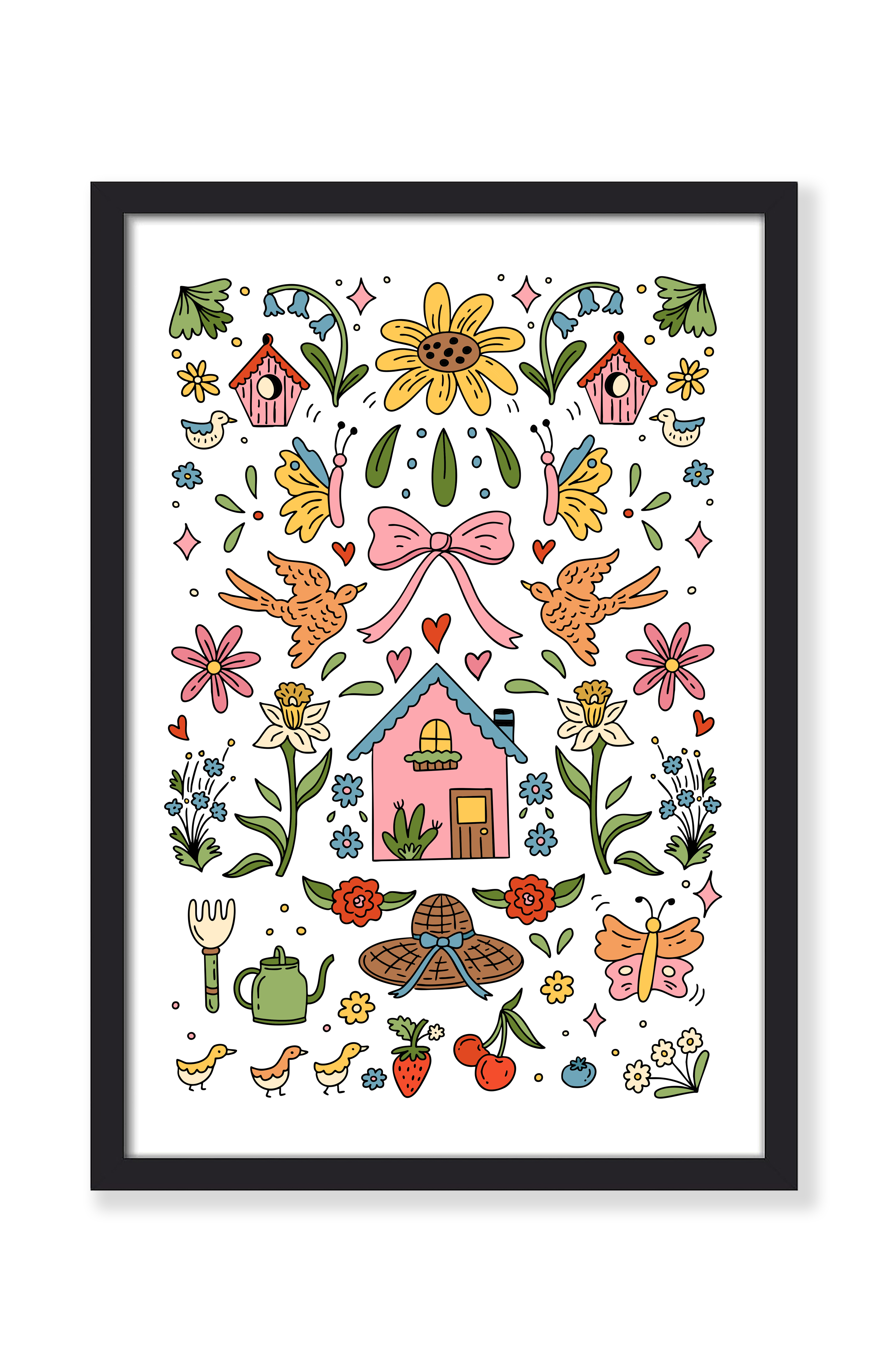 SPRING THINGS COLLAGE PRINT