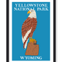 YELLOWSTONE EAGLE NATIONAL PARK PRINT