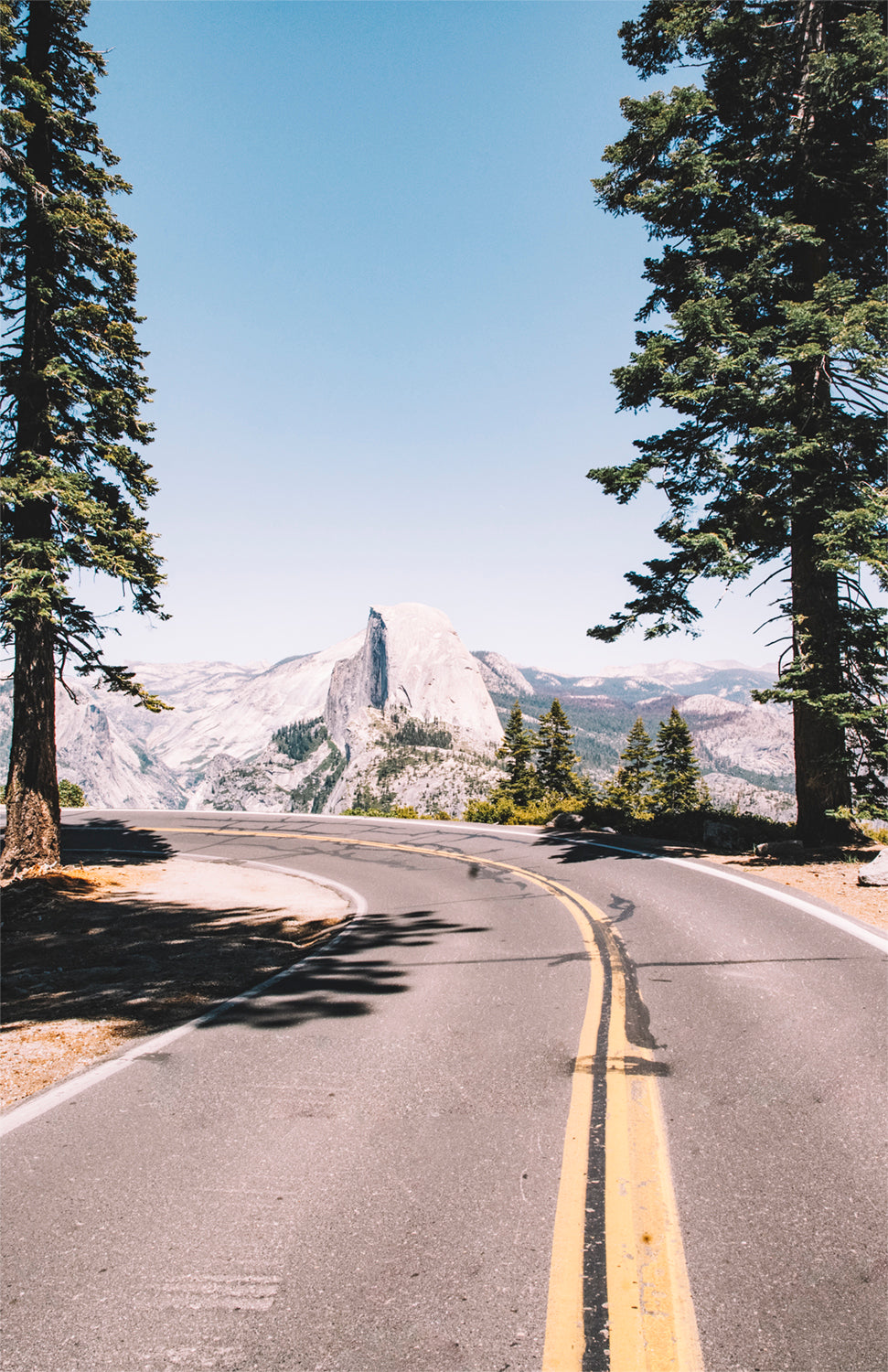 GLACIER POINT ROAD PRINT