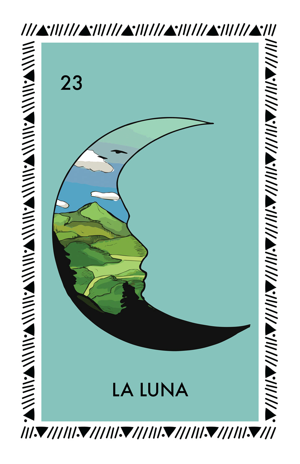 LA LUNA PRINT