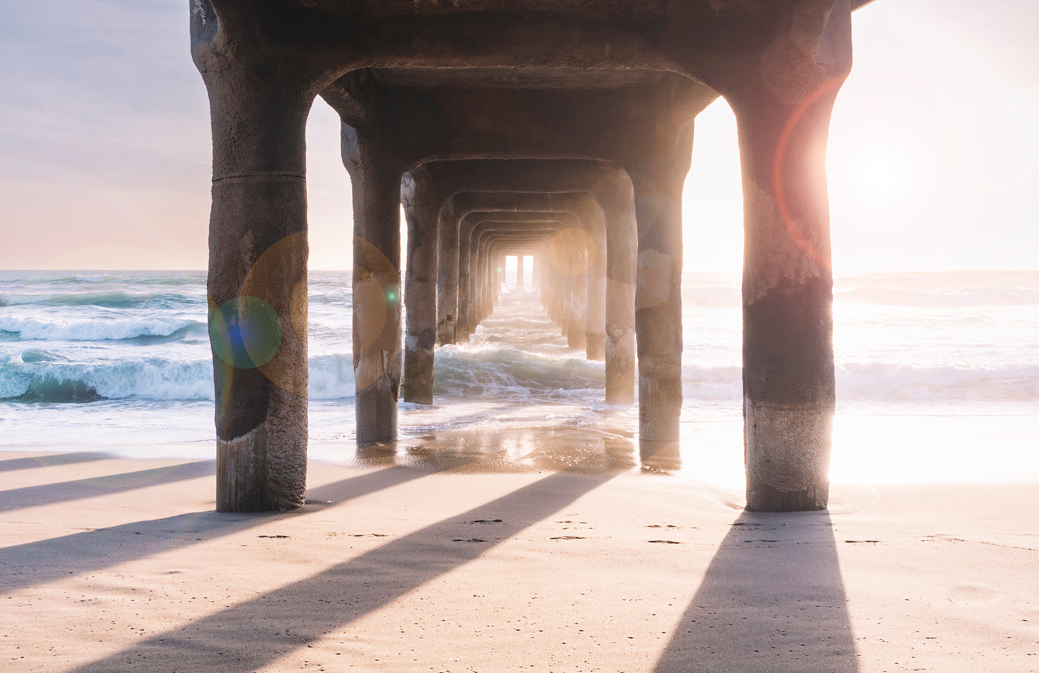 MANHATTAN BEACH PIER PRINT