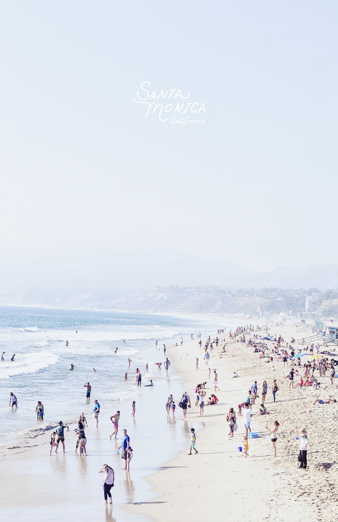 SANTA MONICA, CALIFORNIA PRINT