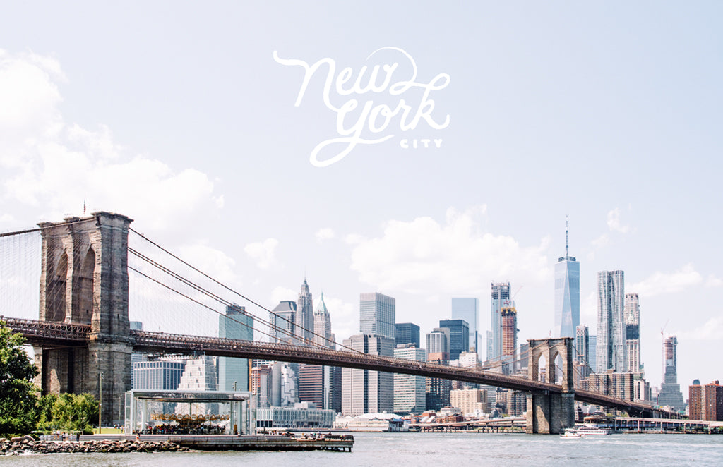 NEW YORK CITY SKYLINE PANORAMA PRINT